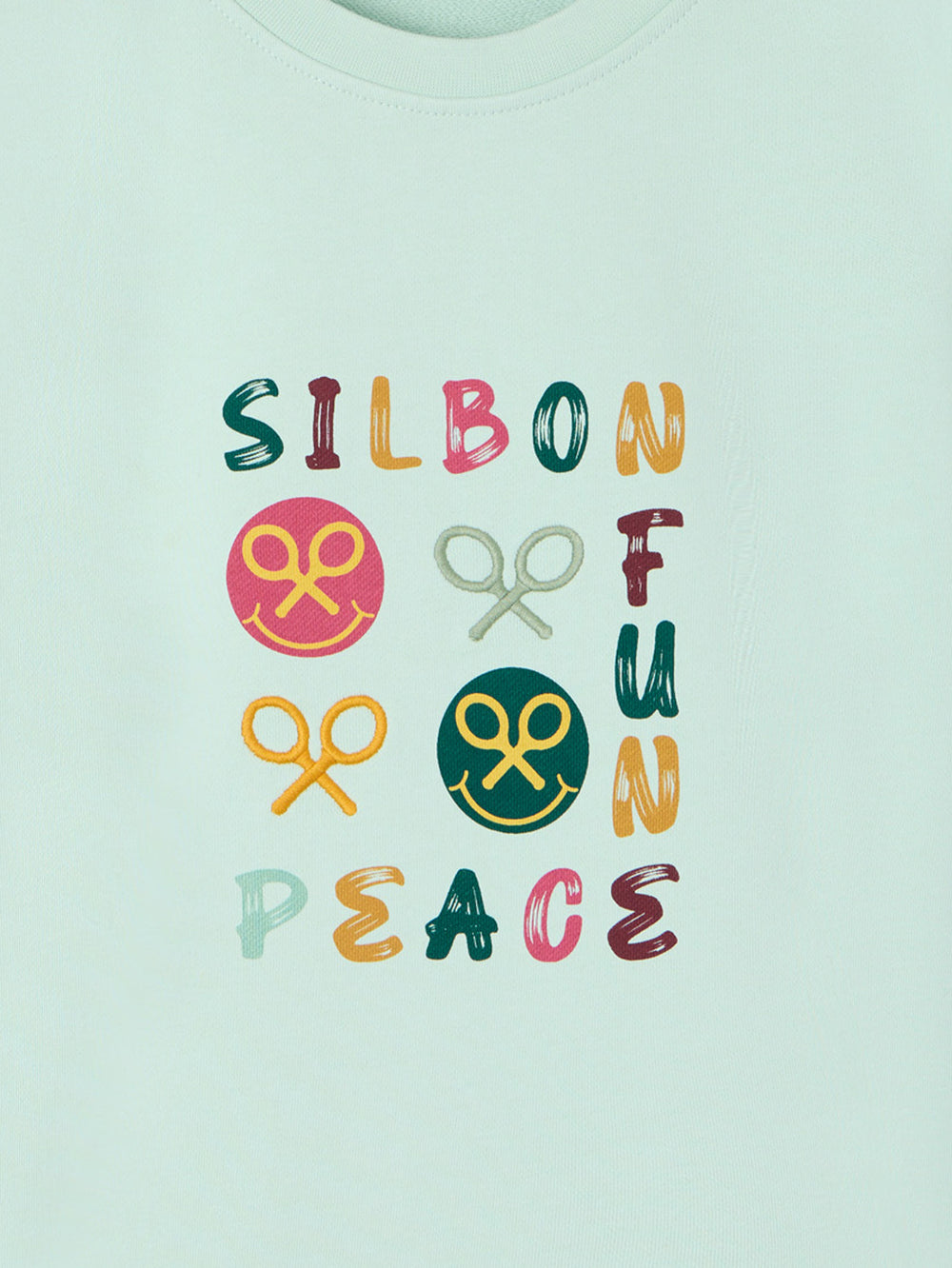 Sudadera woman fun and peace verde