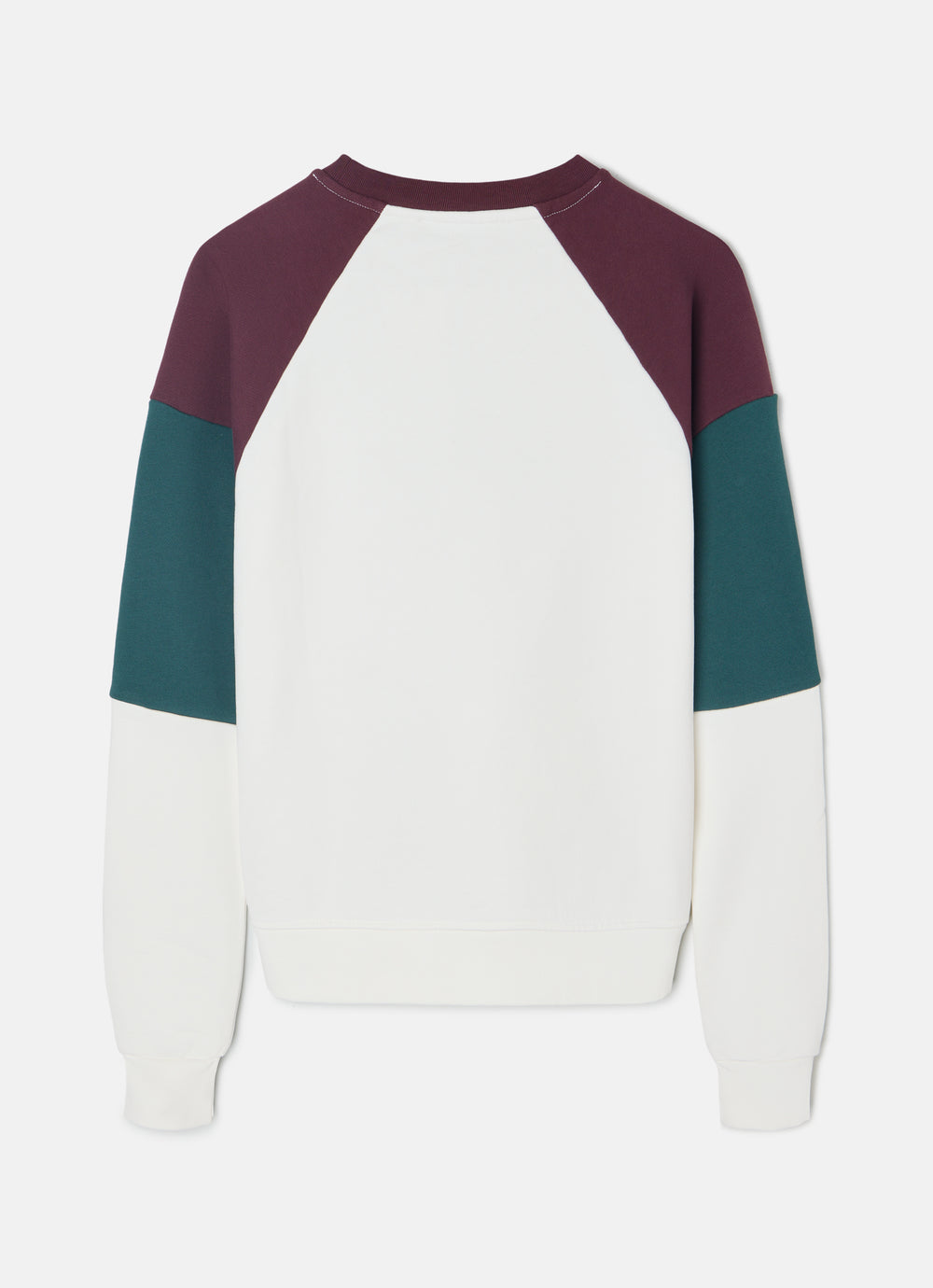 Sweat-shirt femme avec lettres bordeaux