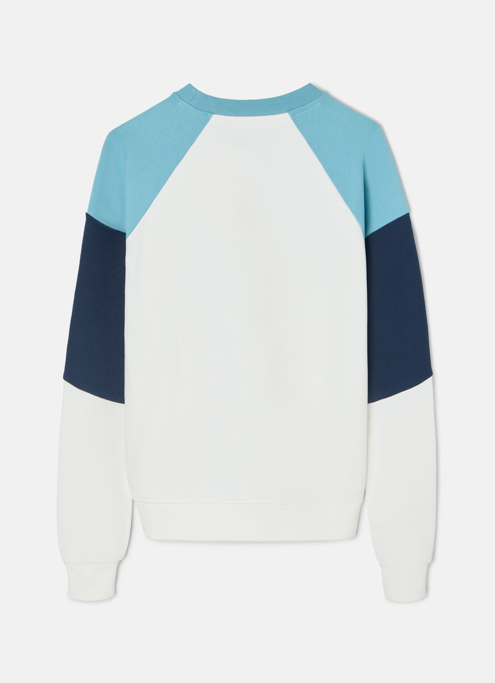 Sweat à capuche femme lettres couleurs bleues