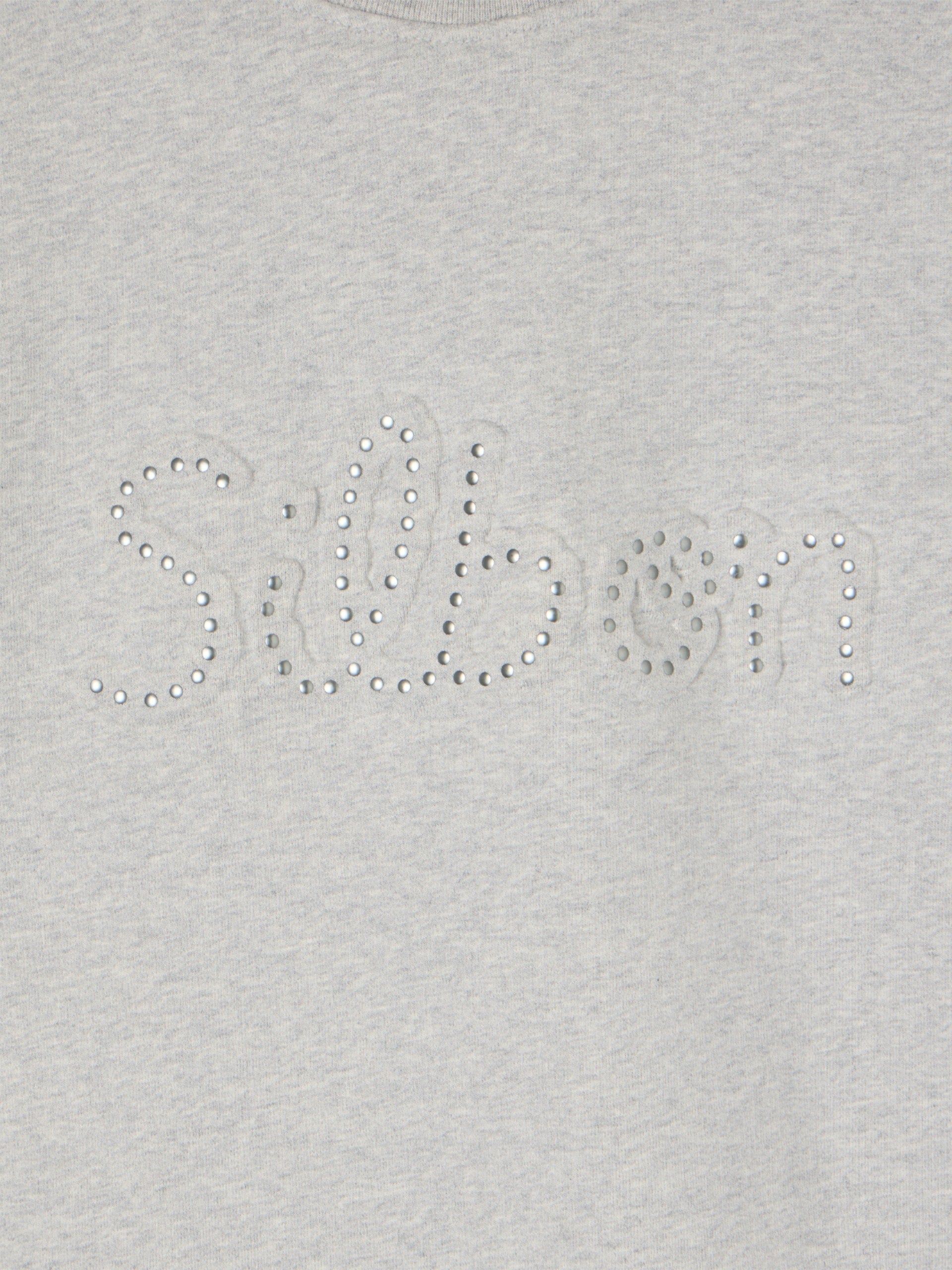 Sudadera woman silbon tachas gris