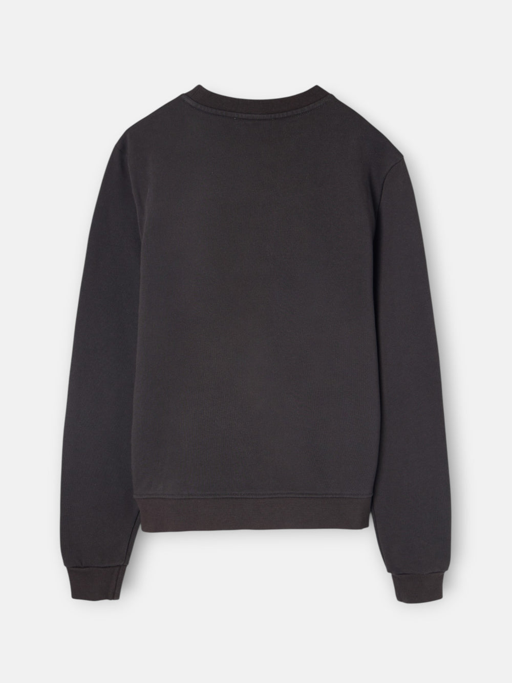 Sweat-shirt noir clouté en argent pour femme