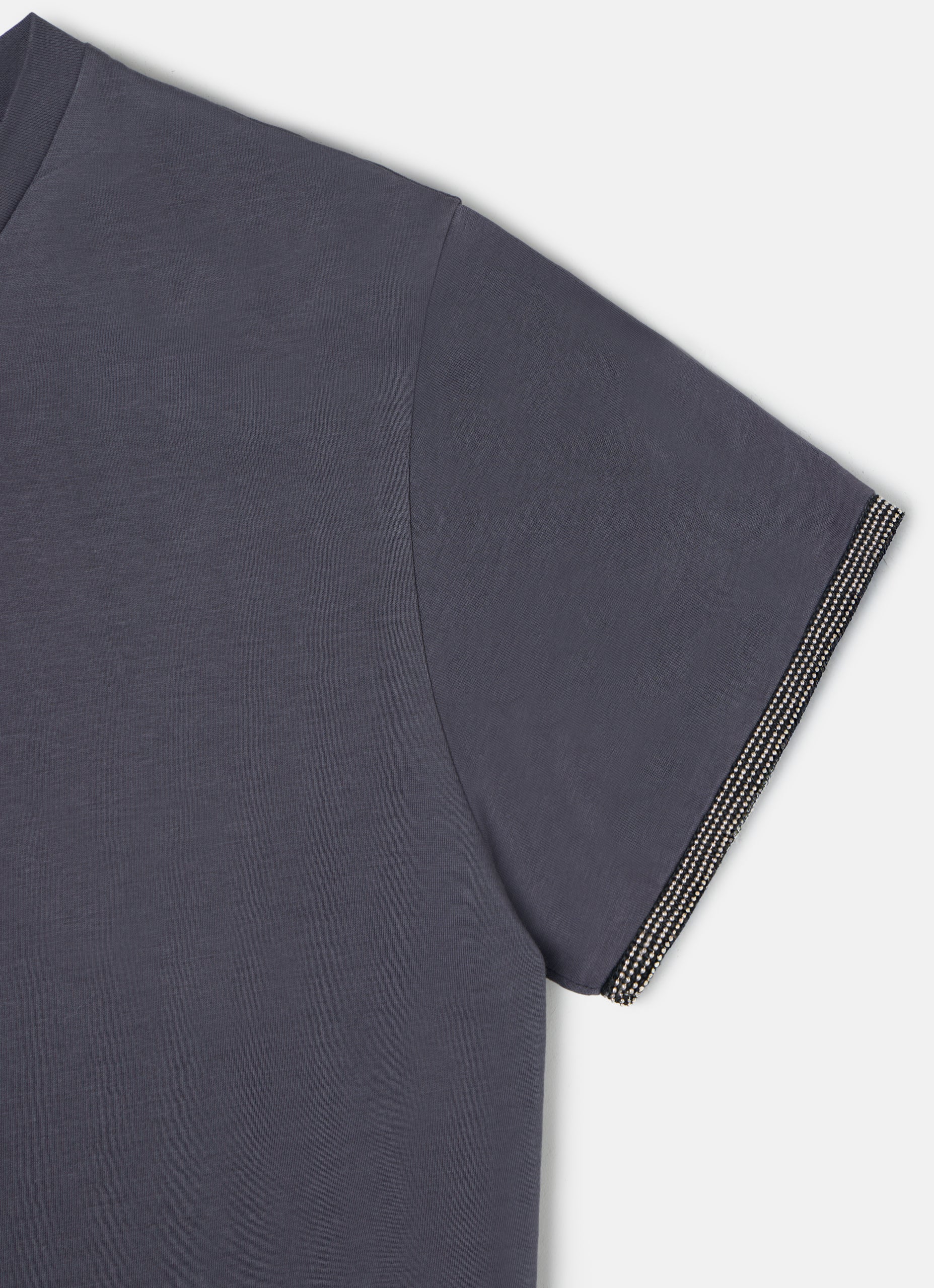 Camiseta woman nudo cuello negra