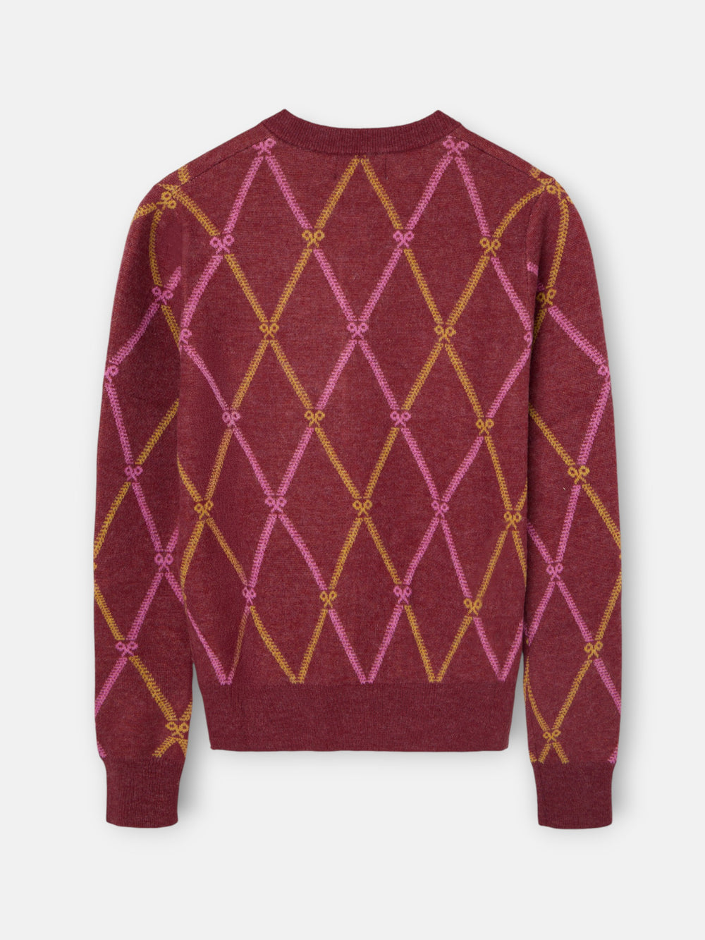 Raquettes Rebecca en losange marron