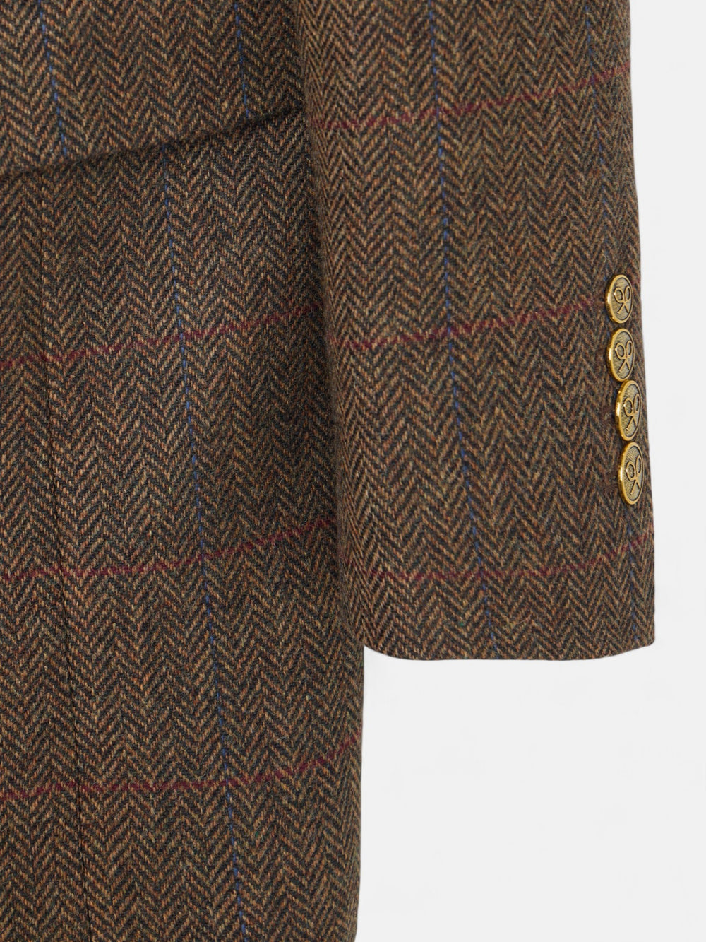 Americana espiga marrones