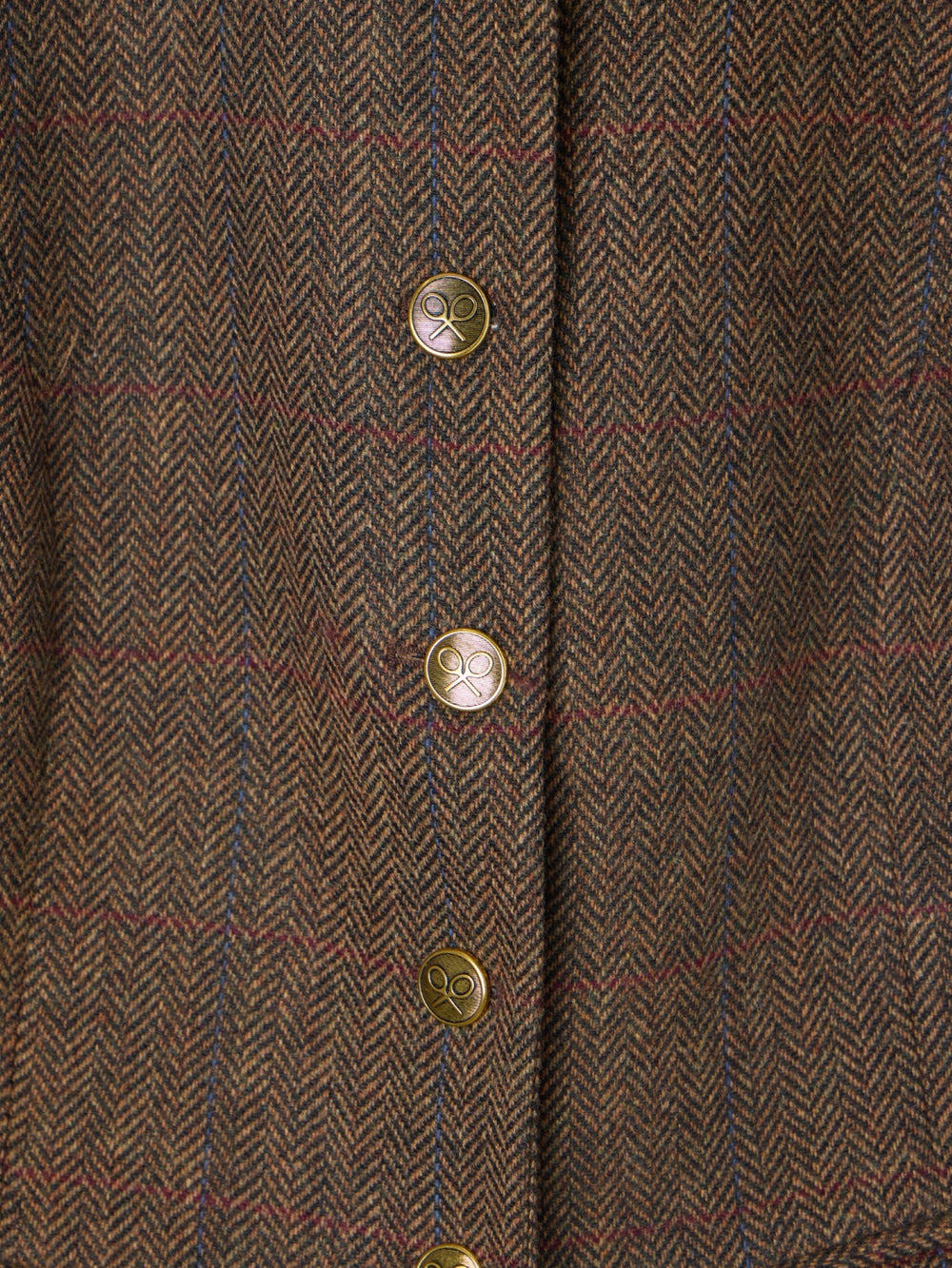 Americana espiga marrones