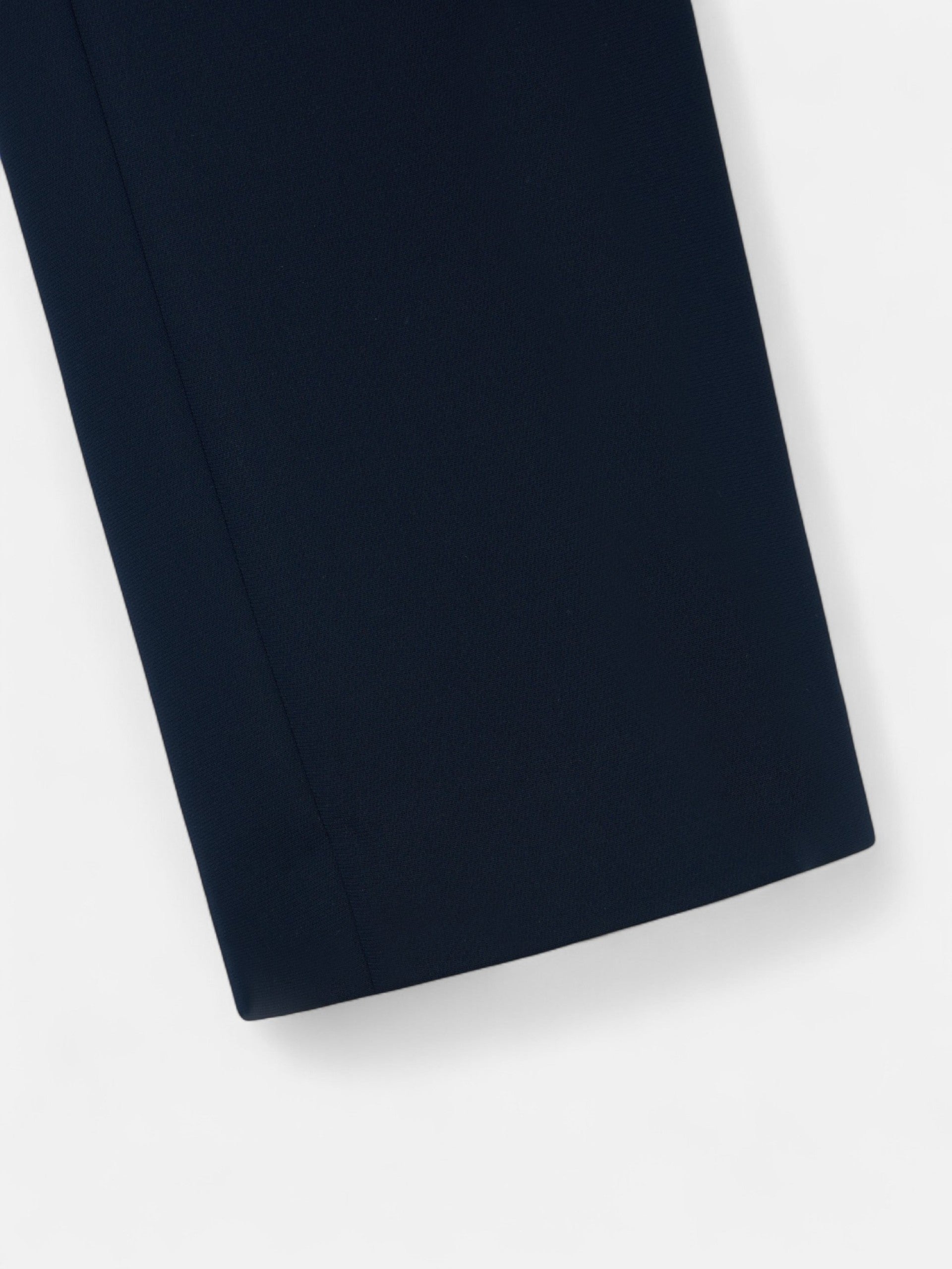 Dress pants with navy satin details