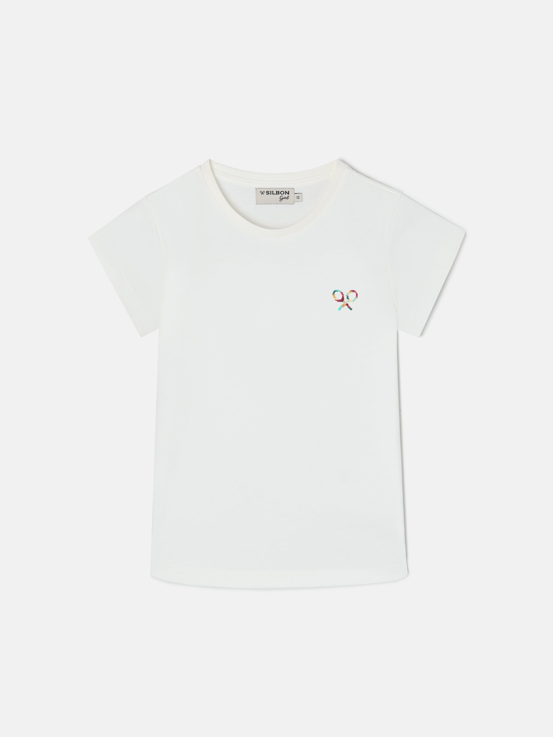 Camiseta girl break the routine blanca