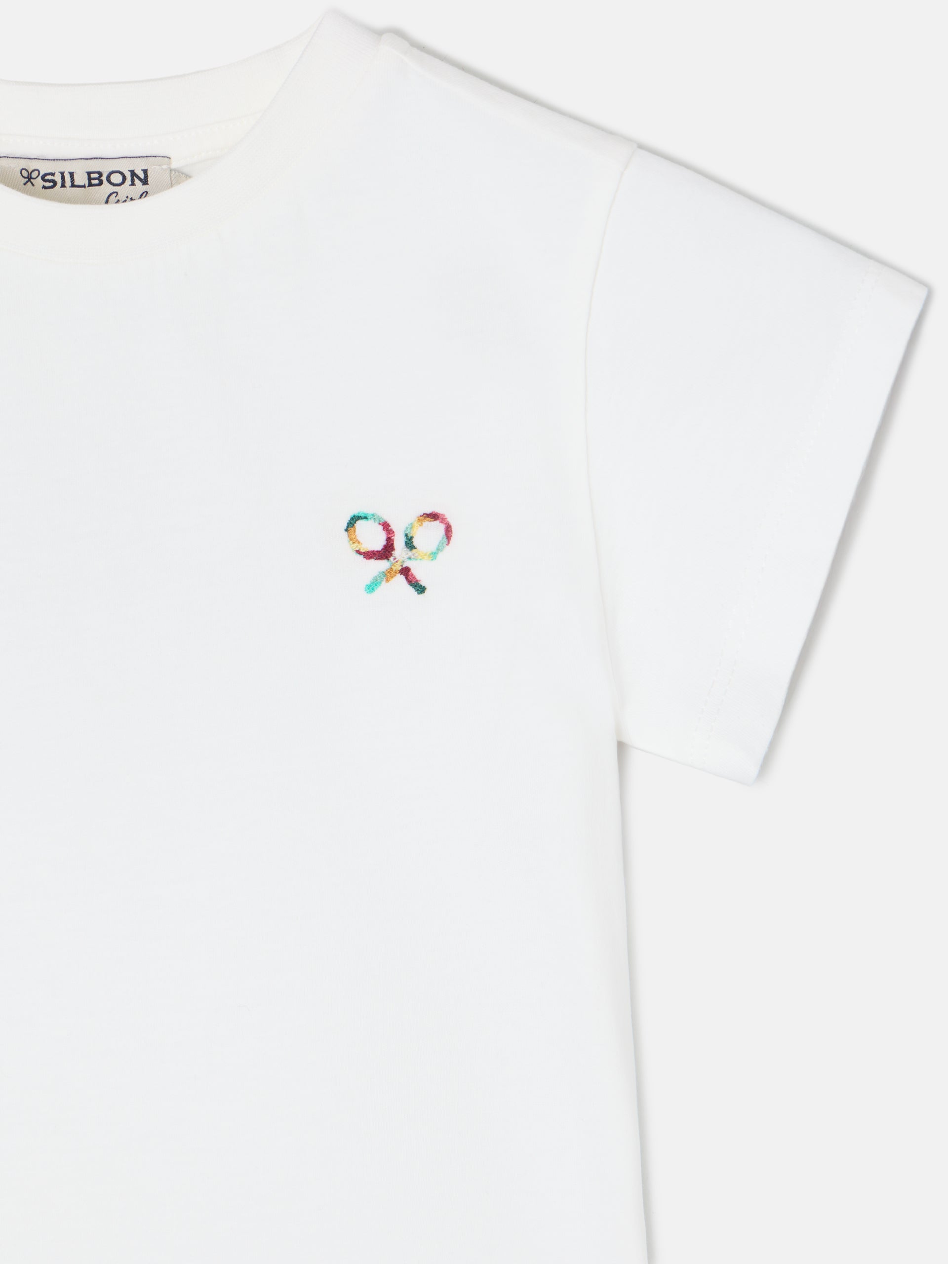 Camiseta girl break the routine blanca