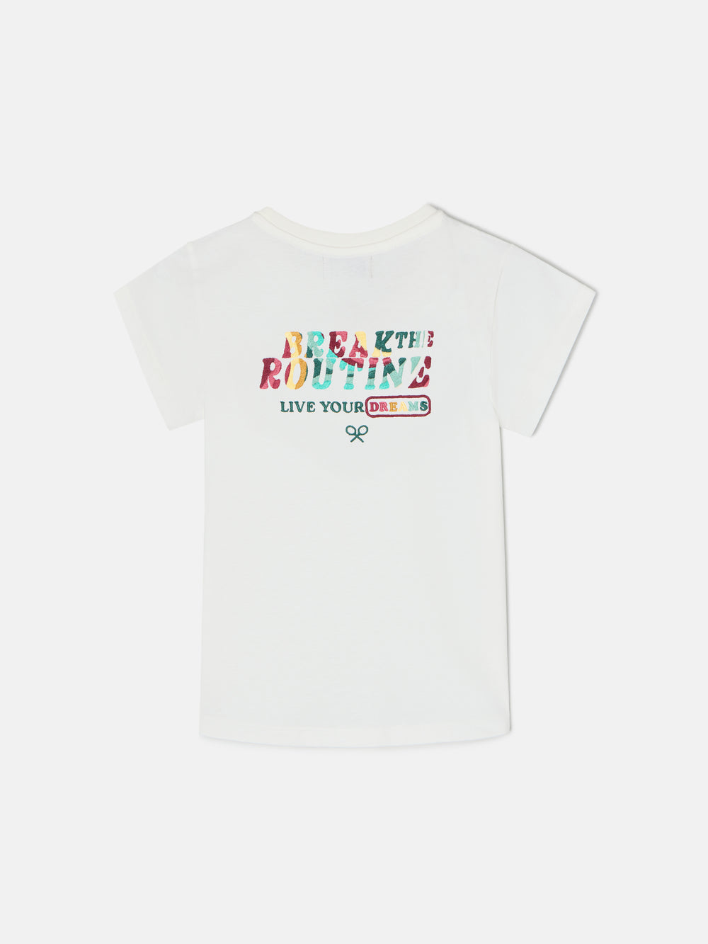 Camisola girl break the routine branca