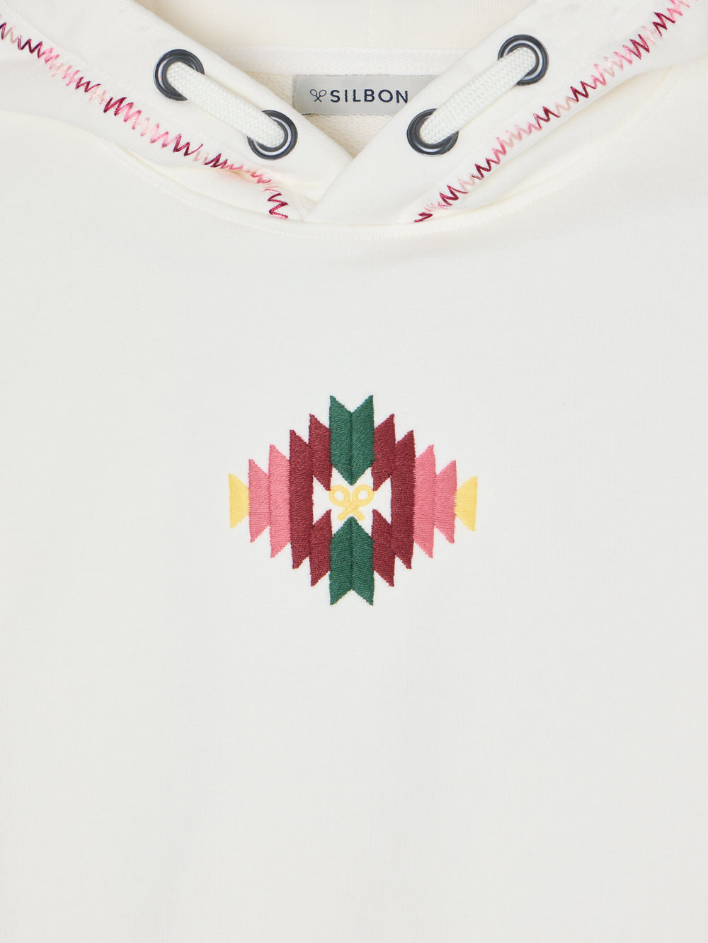 Sudadera girl etnica cruda