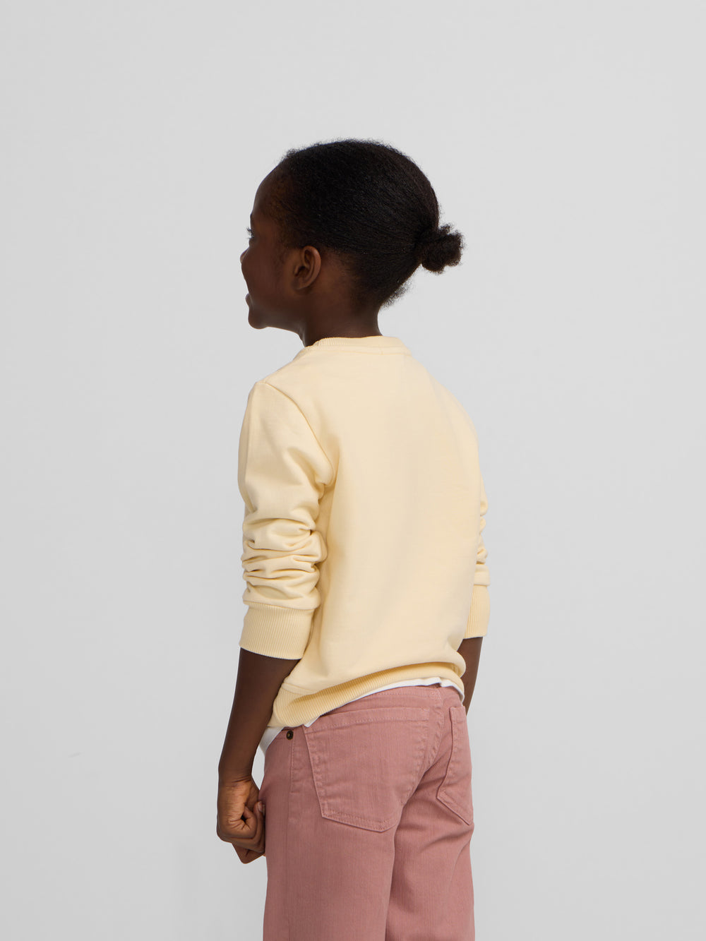 Sudadera girl silbon multicolor amarillo