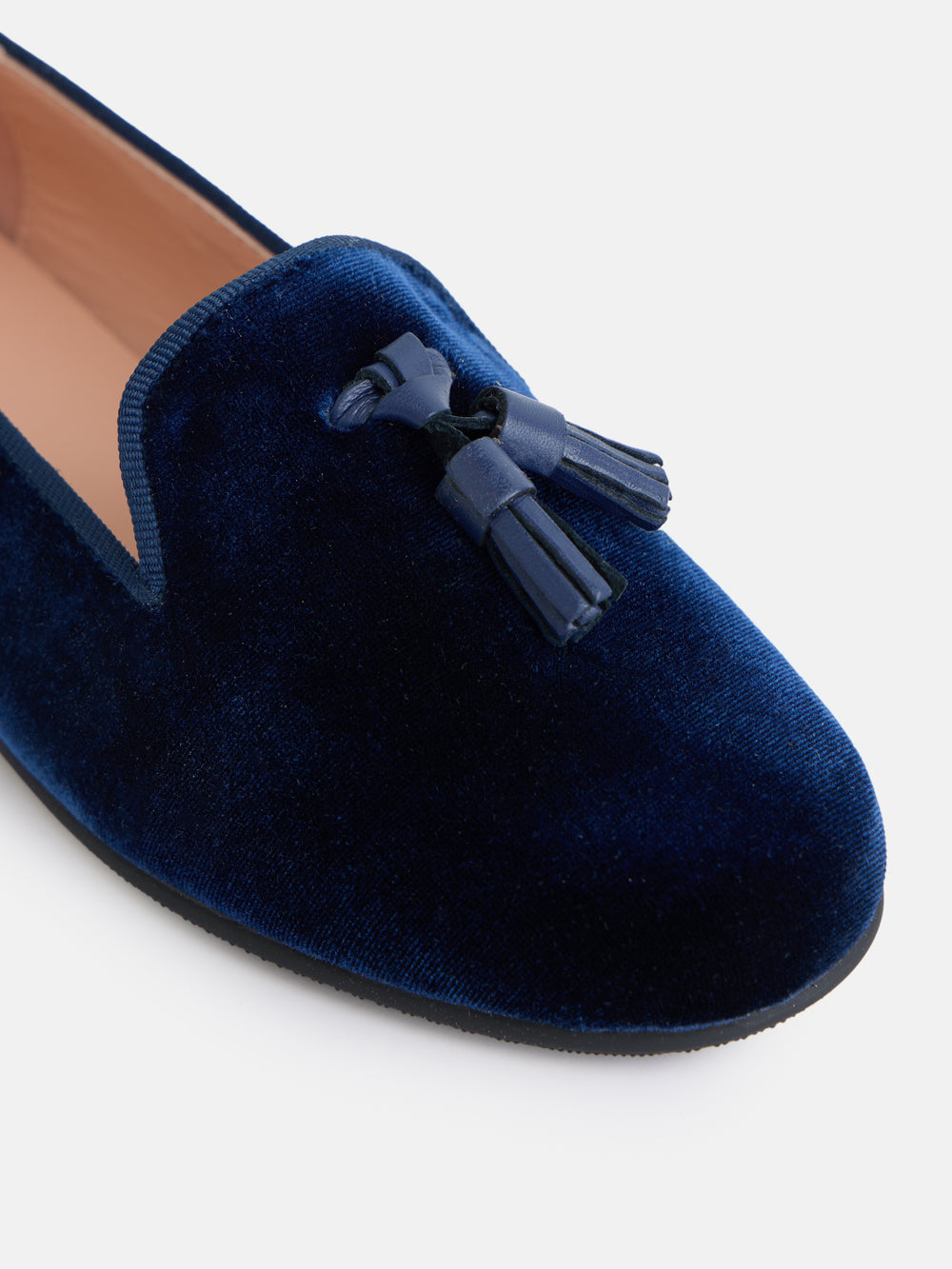 Venetian girl tassel navy blue