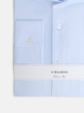 Chemise habillée à structure bleu ciel clair