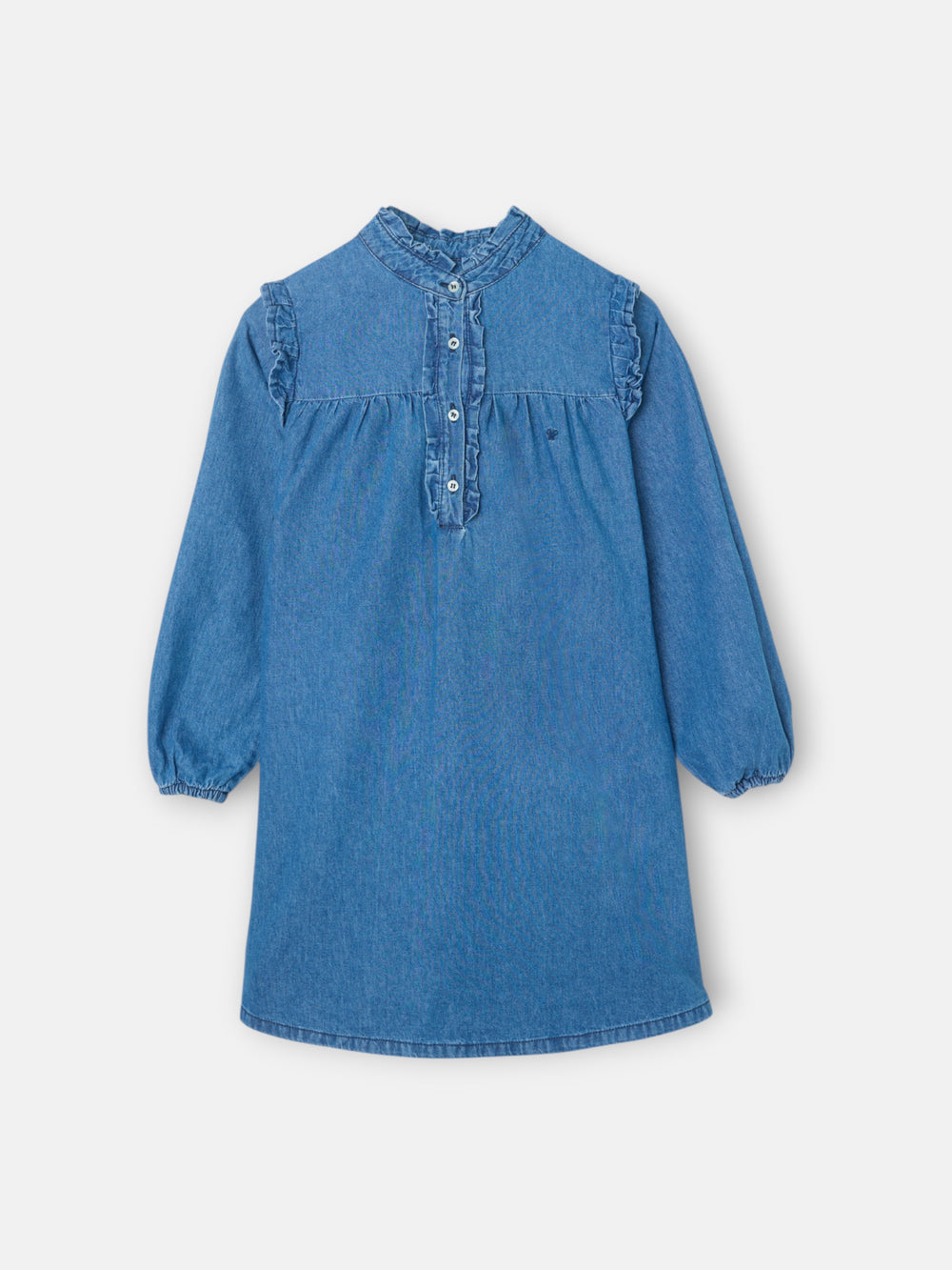 Vestido girl botones denim