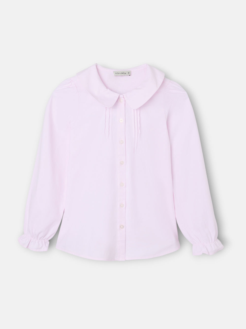 Pink baby collar girl blouse