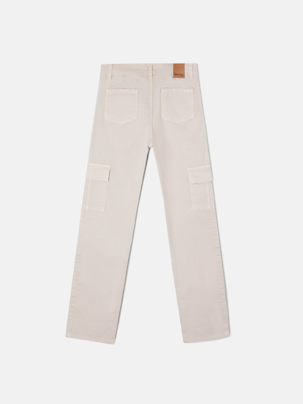 Pantalon girl cargo beige