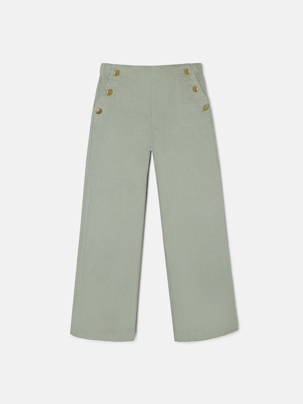 Pantalon girl marinero verde