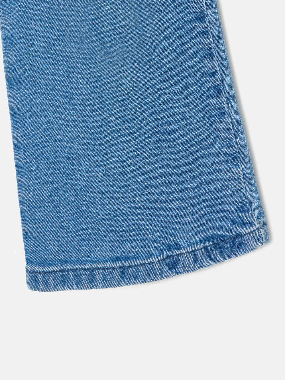 Pantalon girl bolsillos trenza denim