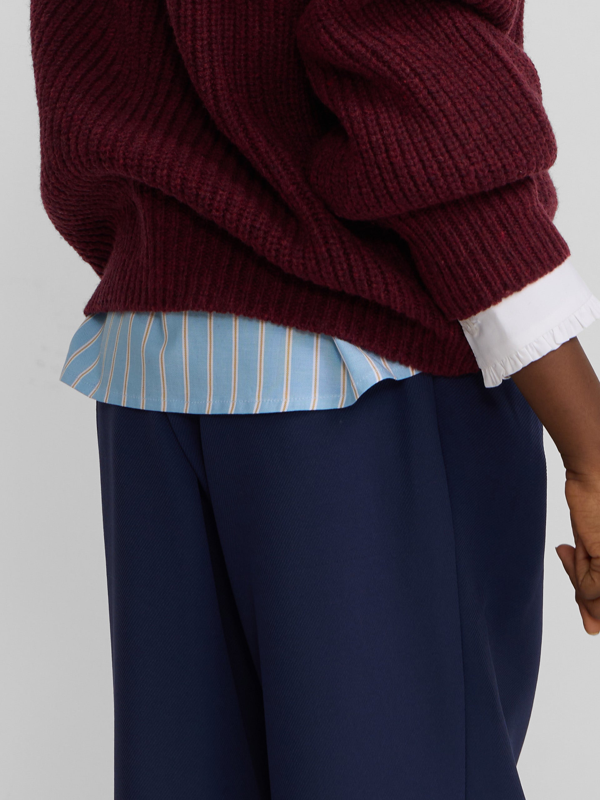 Pantalon girl lazada azul marino