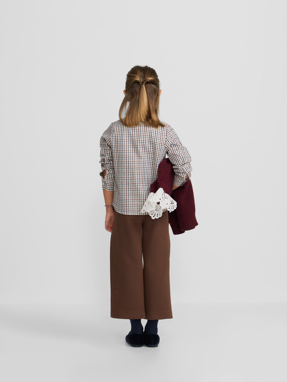 Pantalon girl lazada marron