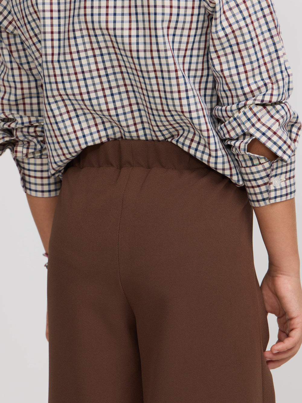 Pantalon girl lazada marron