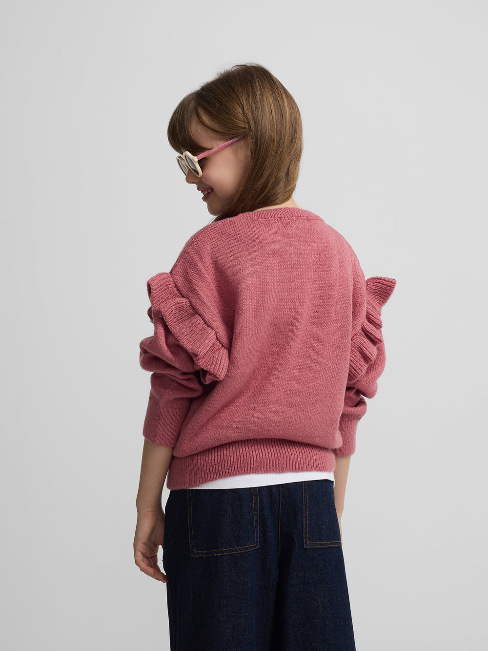 Jersey girl punto silbon rosa