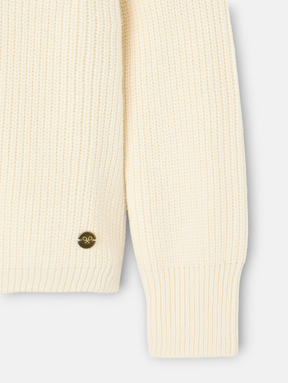 Jersey girl punto crochet crudo