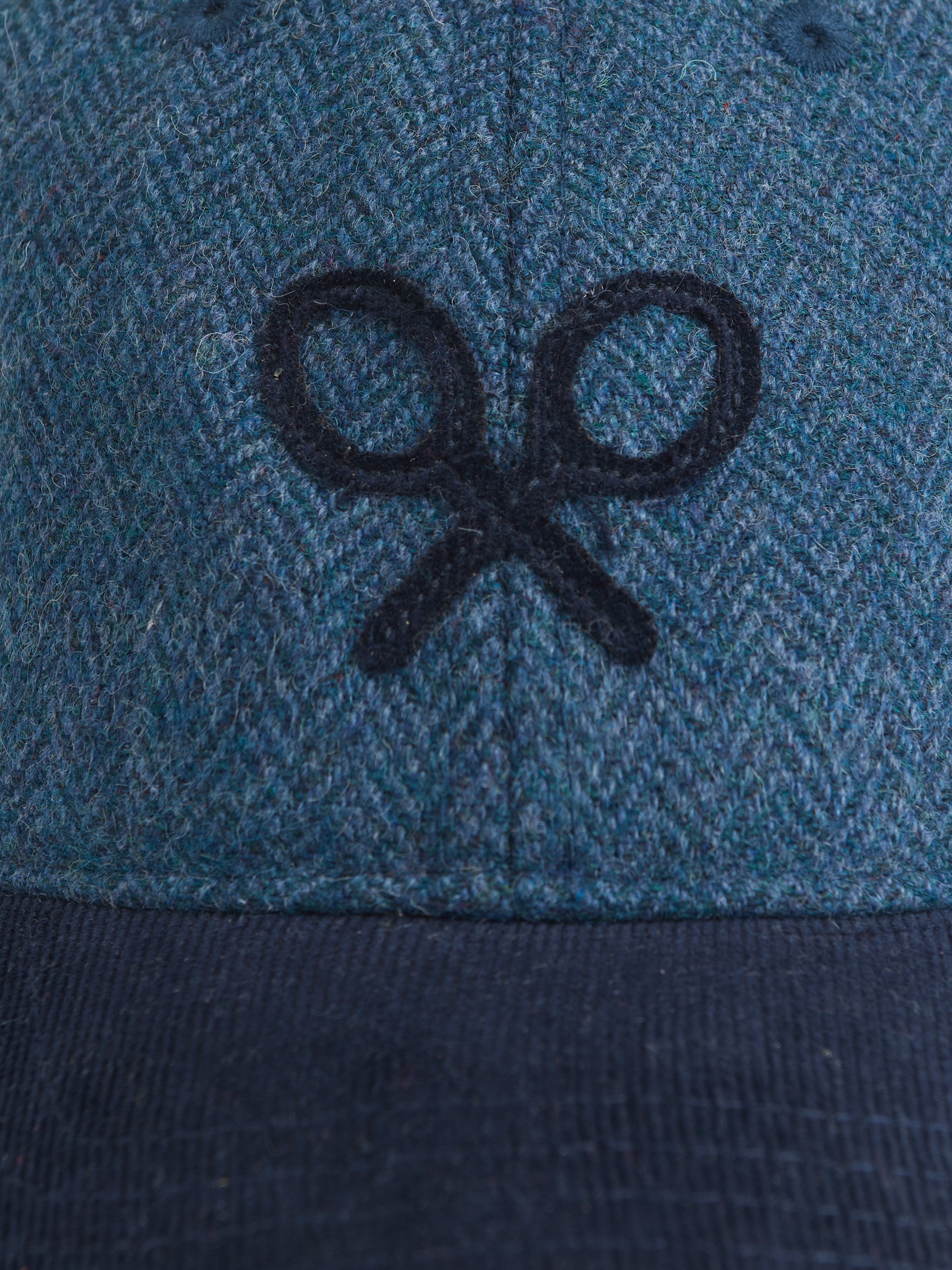 Gorra girl espiga raqueta azul marino