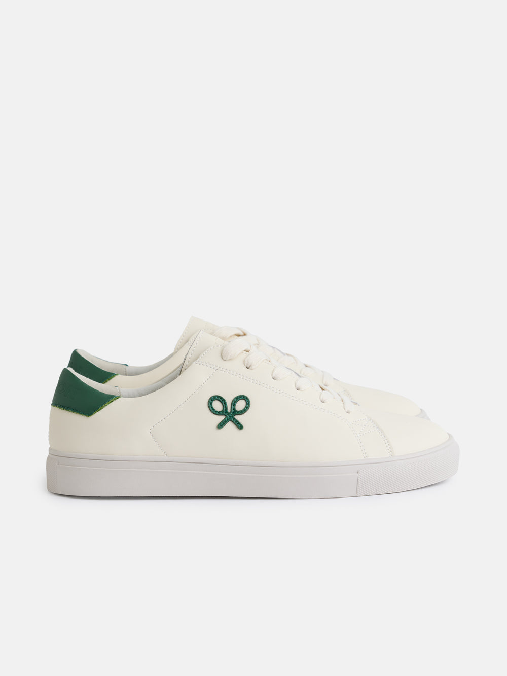 Sapatilha Silbon clássica branca e verde