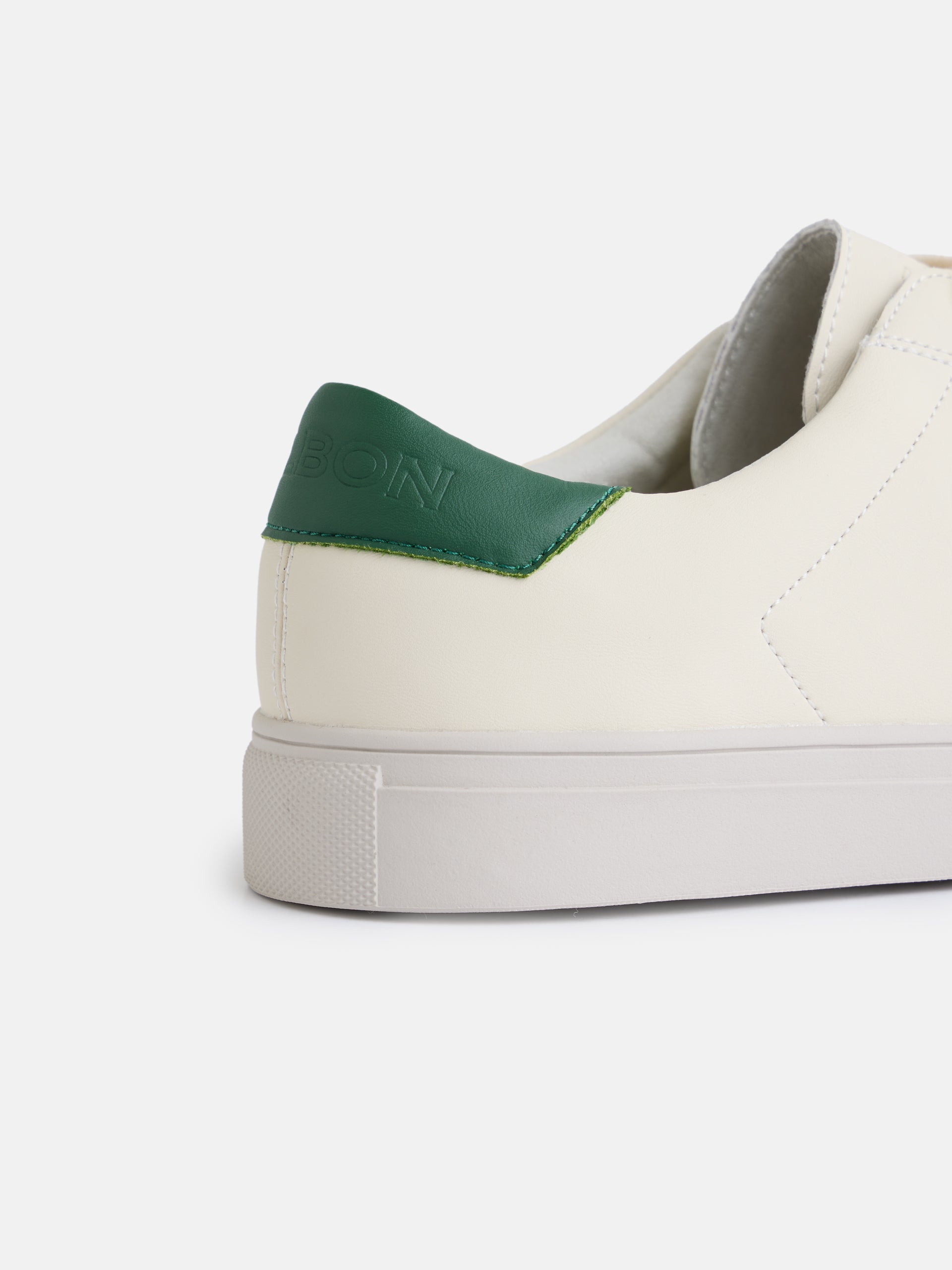 Sapatilha Silbon clássica branca e verde
