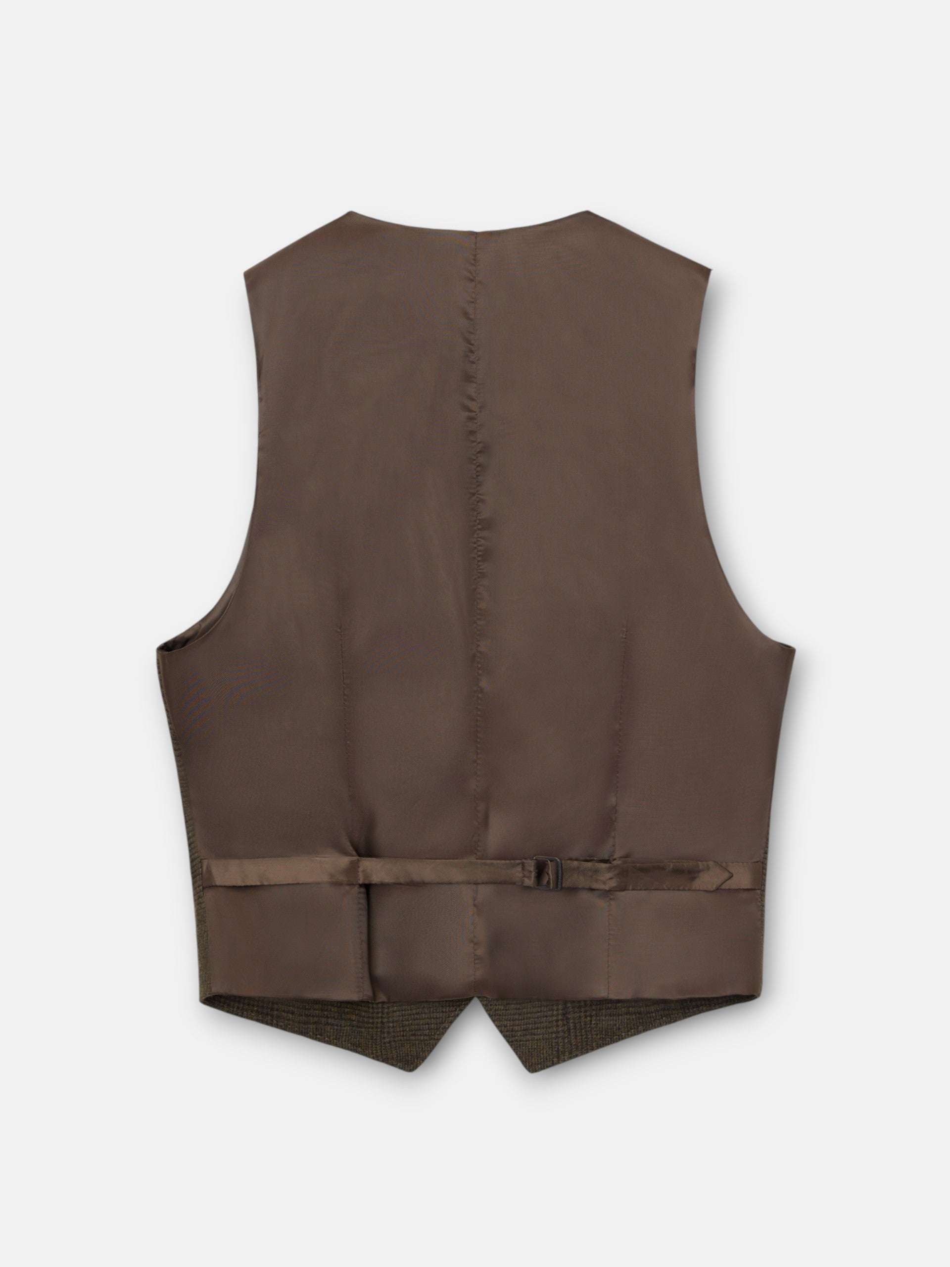 Chaleco traje unique gales verde marron