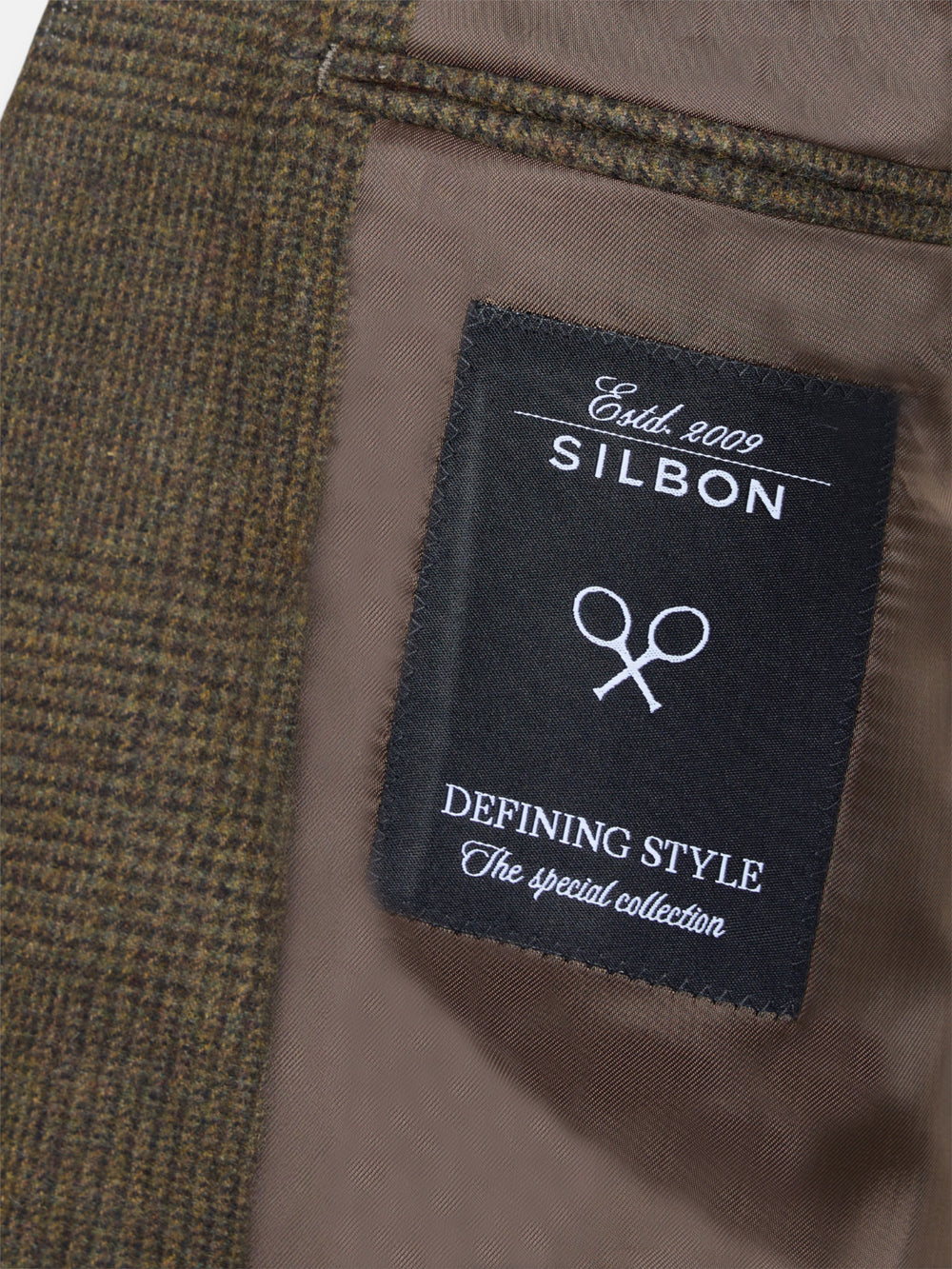 Chaleco traje unique gales verde marron