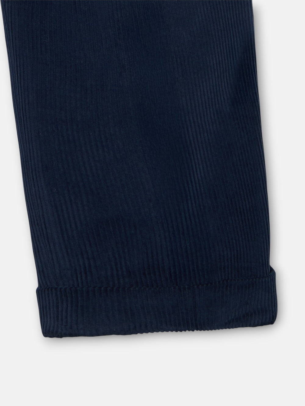 Pantalon traje unique pana azul marino