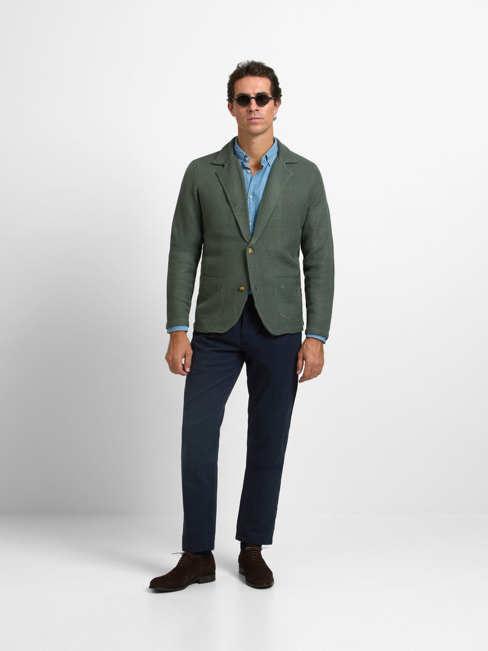 Teba estructura verde