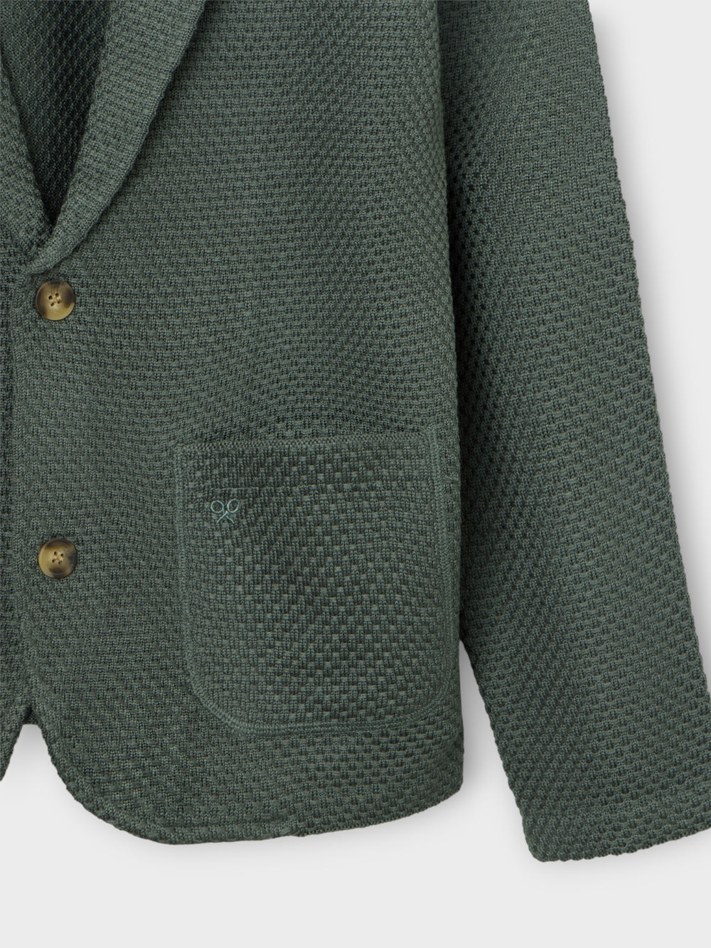 Teba estructura verde