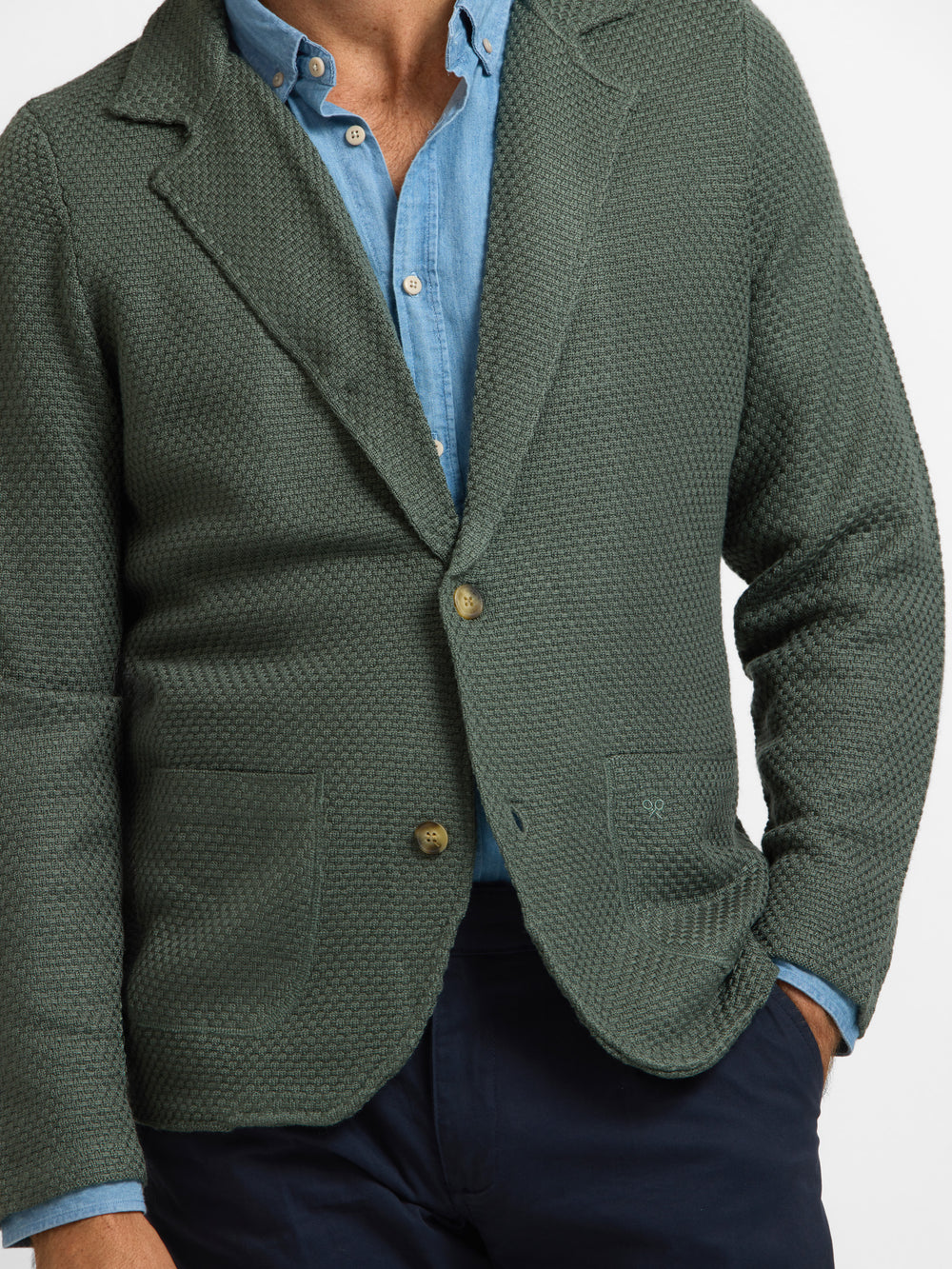 Teba estructura verde