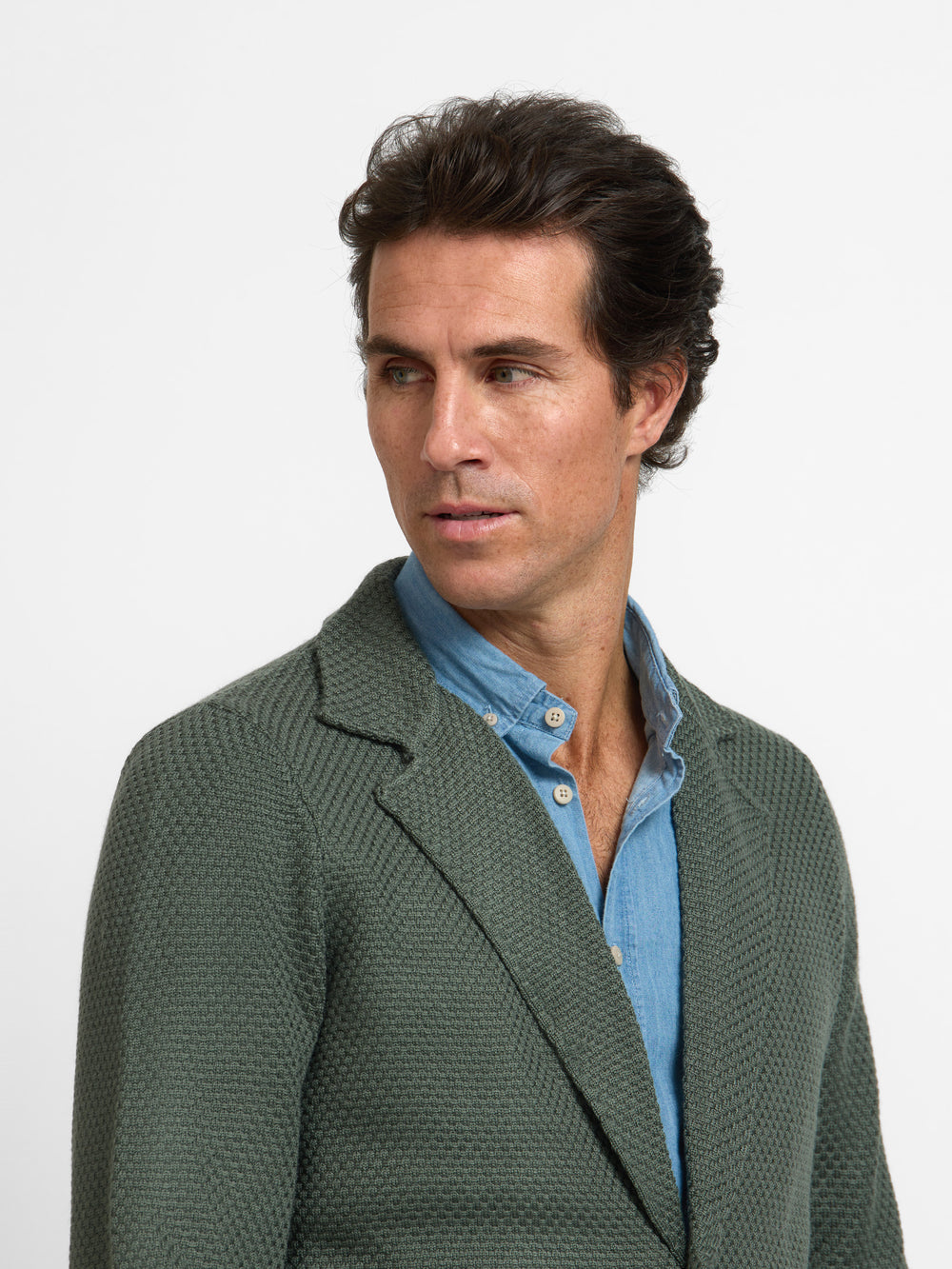 Teba estructura verde