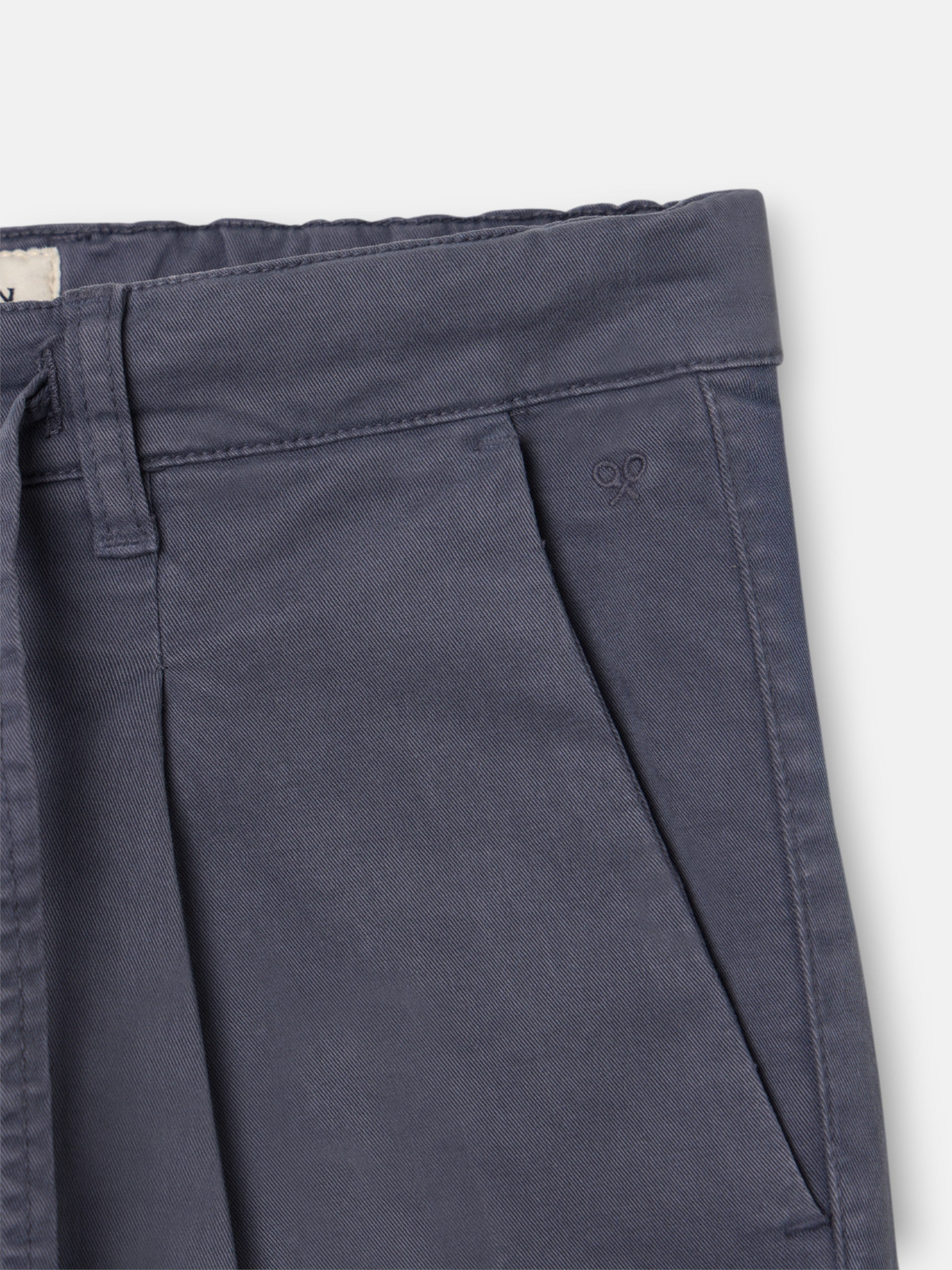 Pantalon jogger cargo pinza azul marino