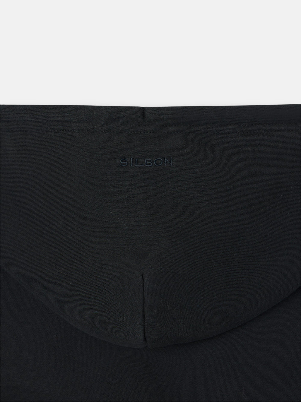 Sweat-shirt à capuche noir coupe décontractée foncé