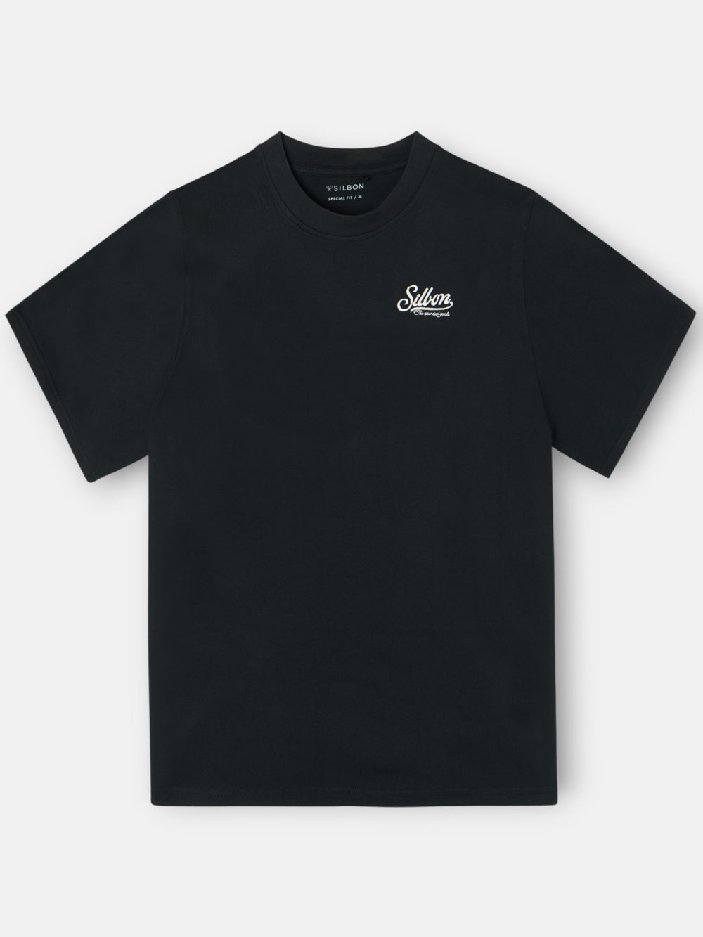 Camiseta dark special fit silbon negra
