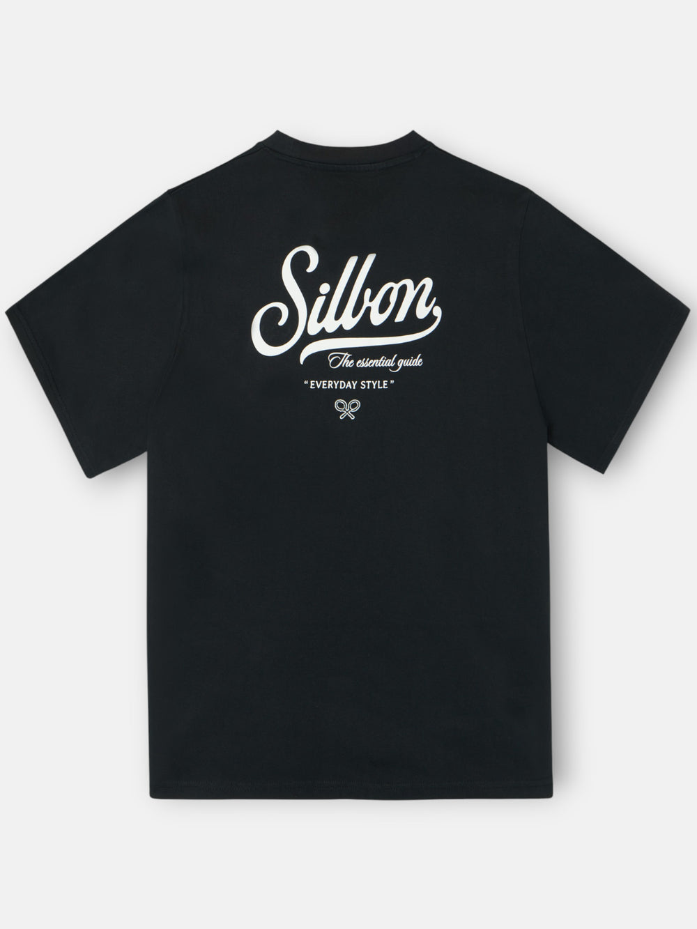 Camiseta dark special fit silbon negra