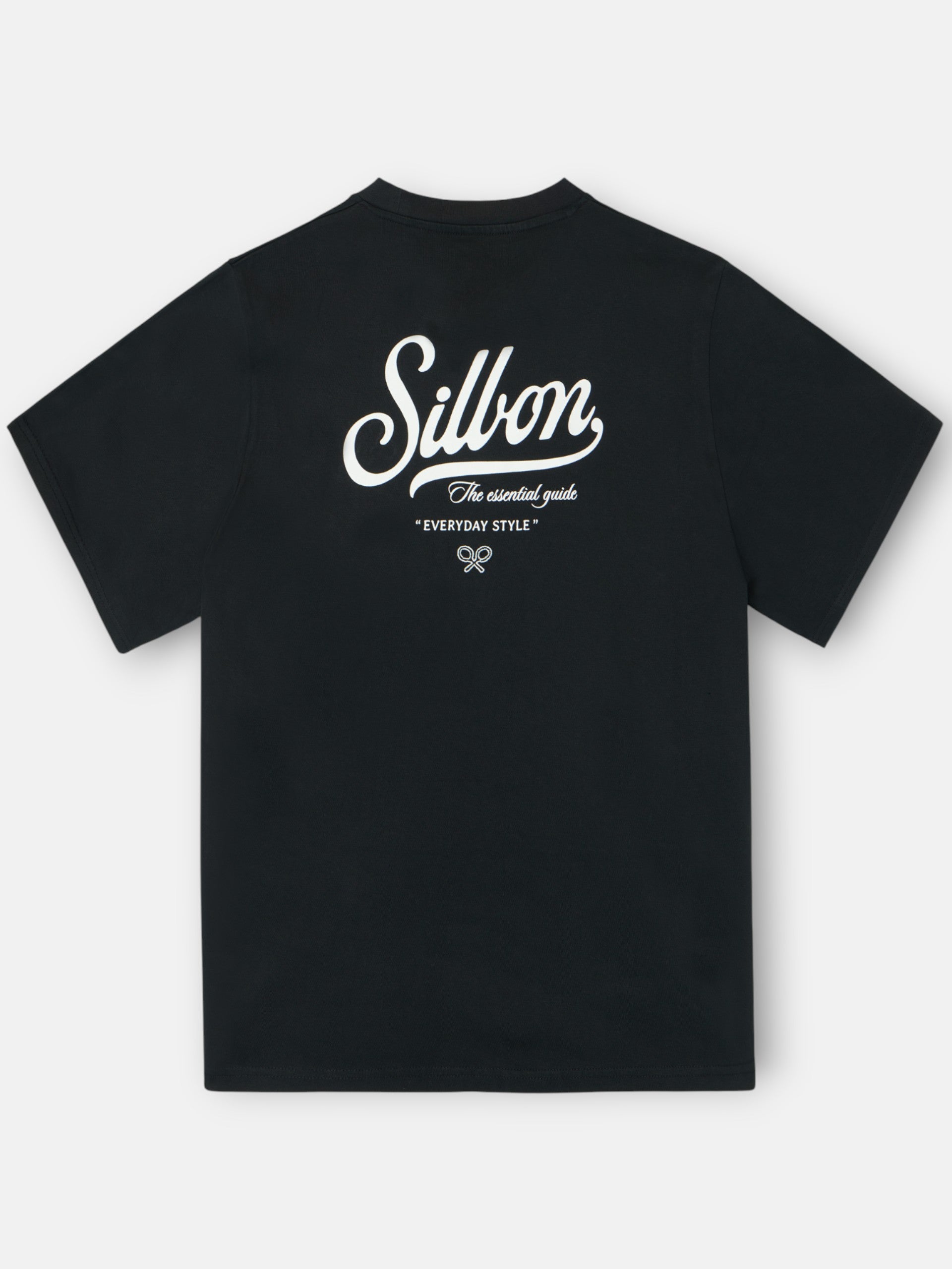 Camiseta dark special fit silbon negra