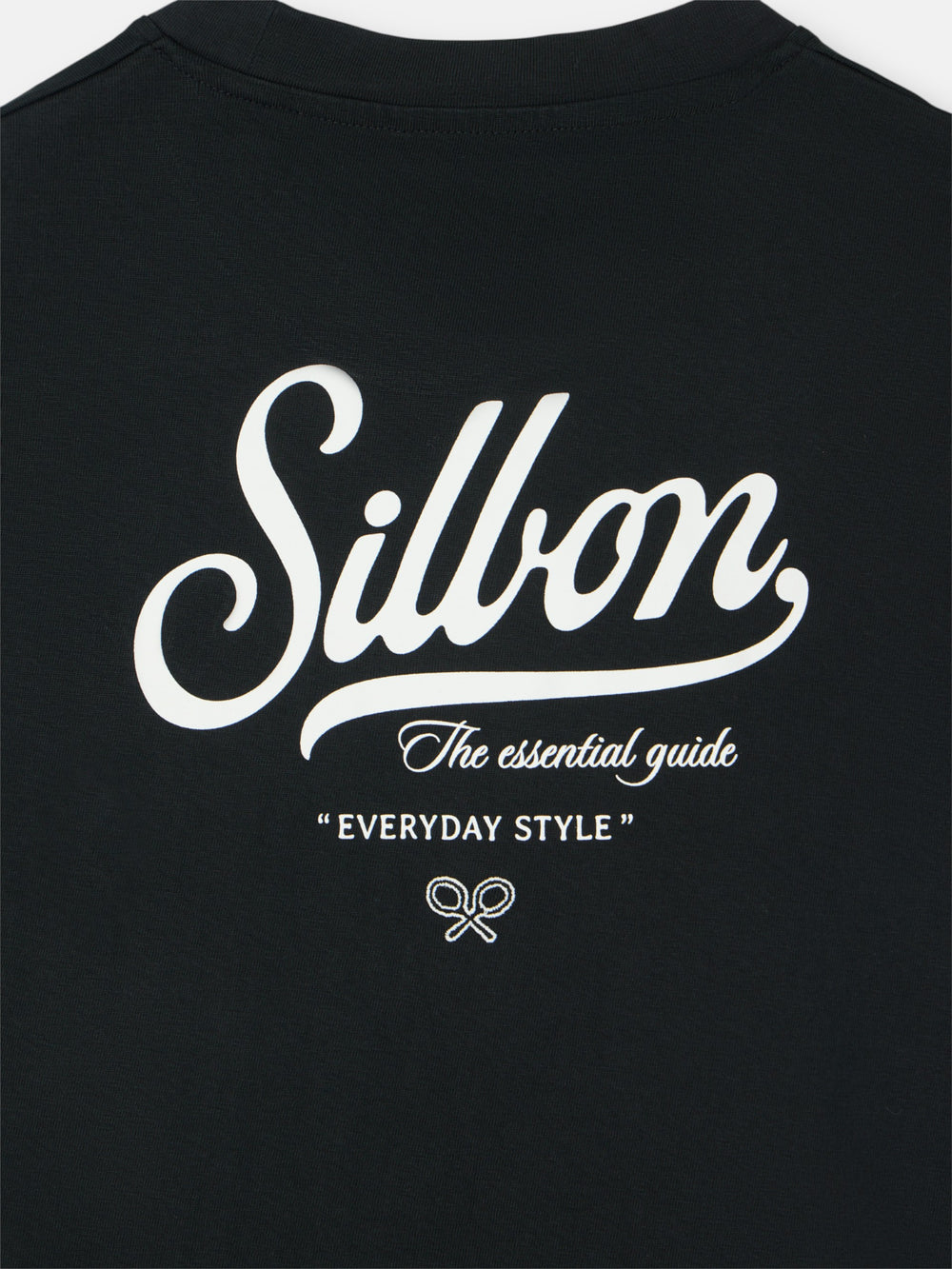 Camiseta dark special fit silbon negra