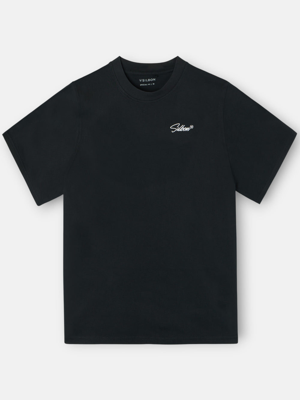 Camiseta dark special fit silbon clothing negra
