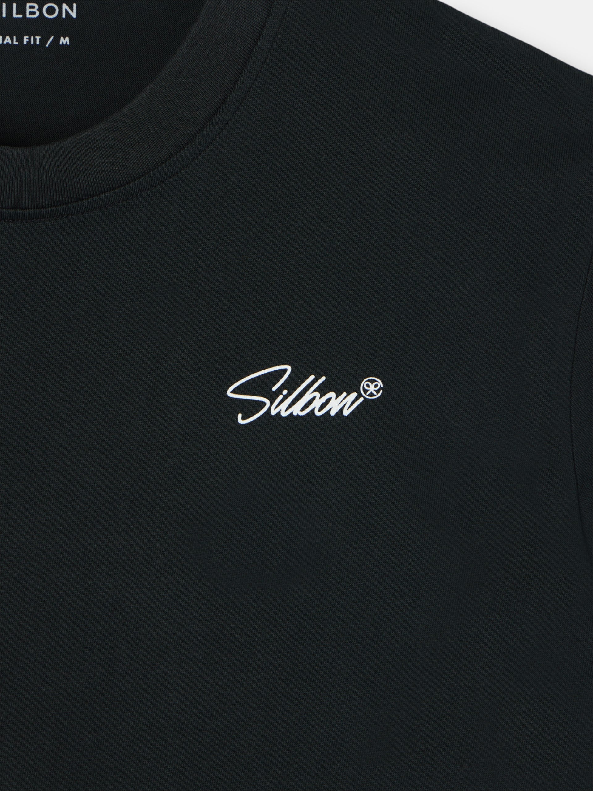 Camiseta dark special fit silbon clothing negra