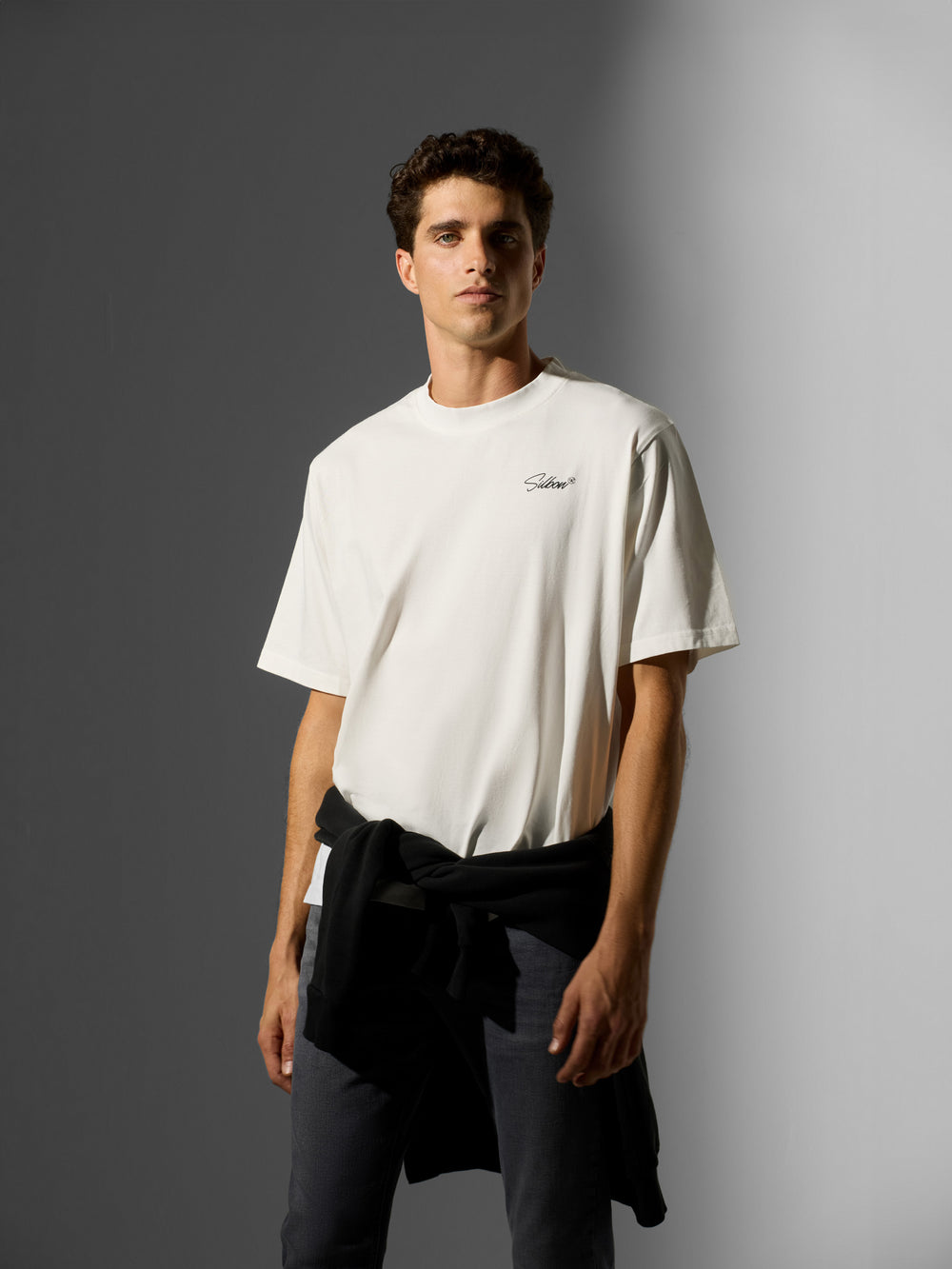 T-shirt crème foncé spécial coupe silbon clothing