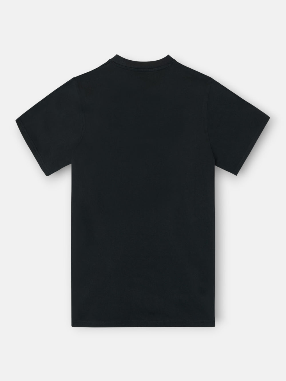 T-shirt mini logo noir avec lettres en silicone