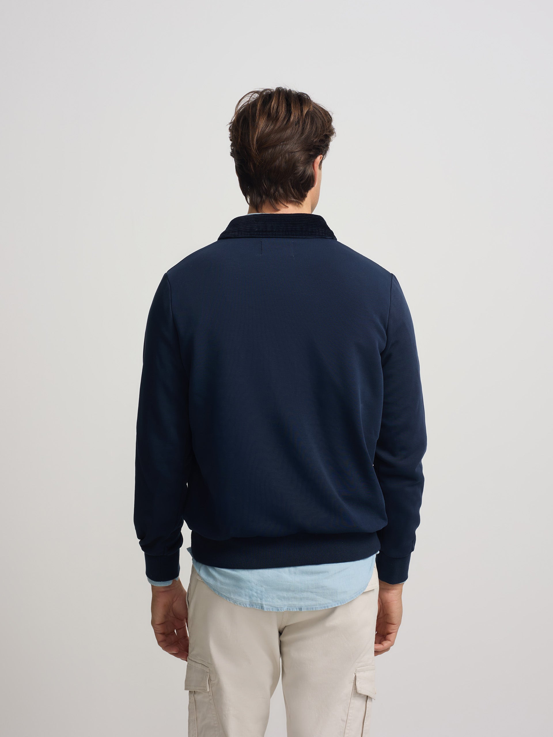 Forro polar canguro marino