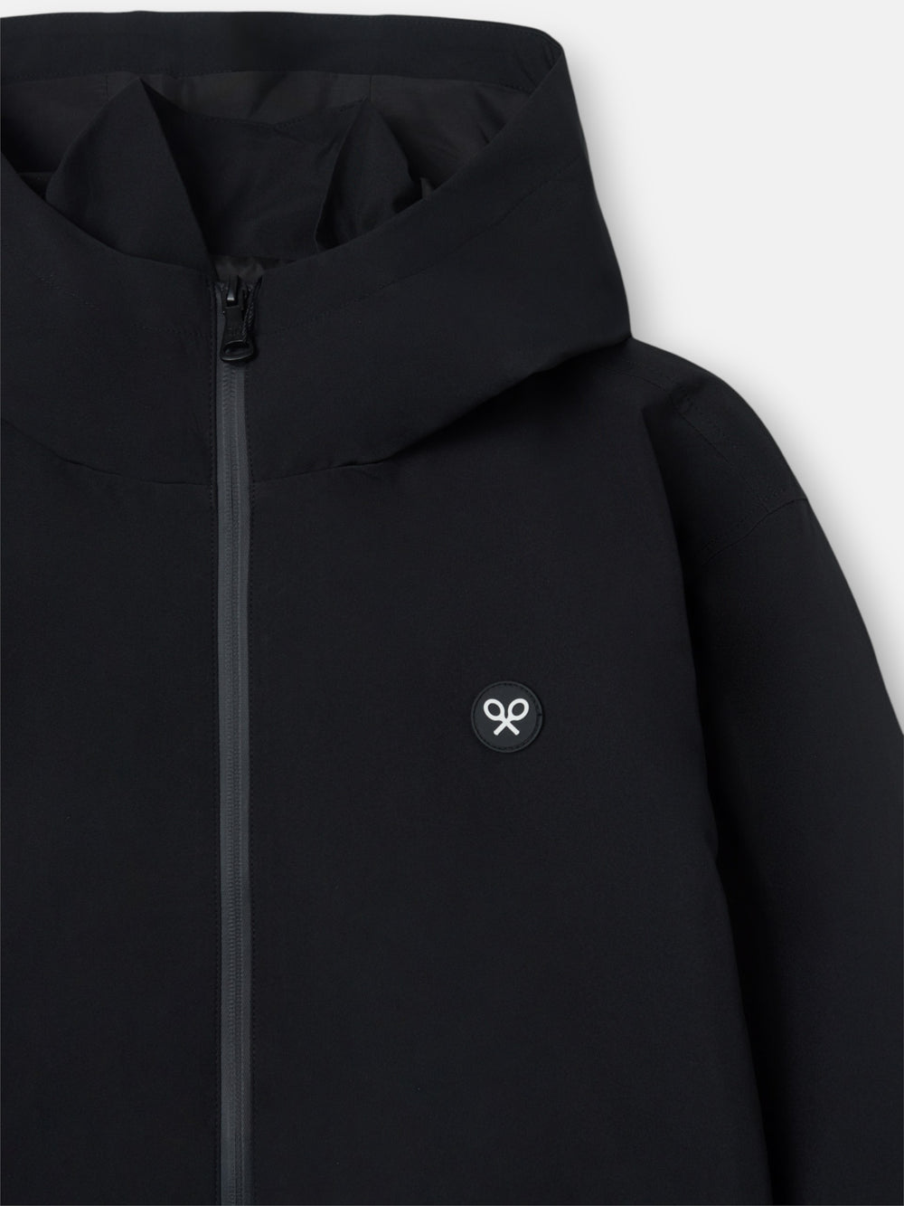 Coupe-vent noir foncé