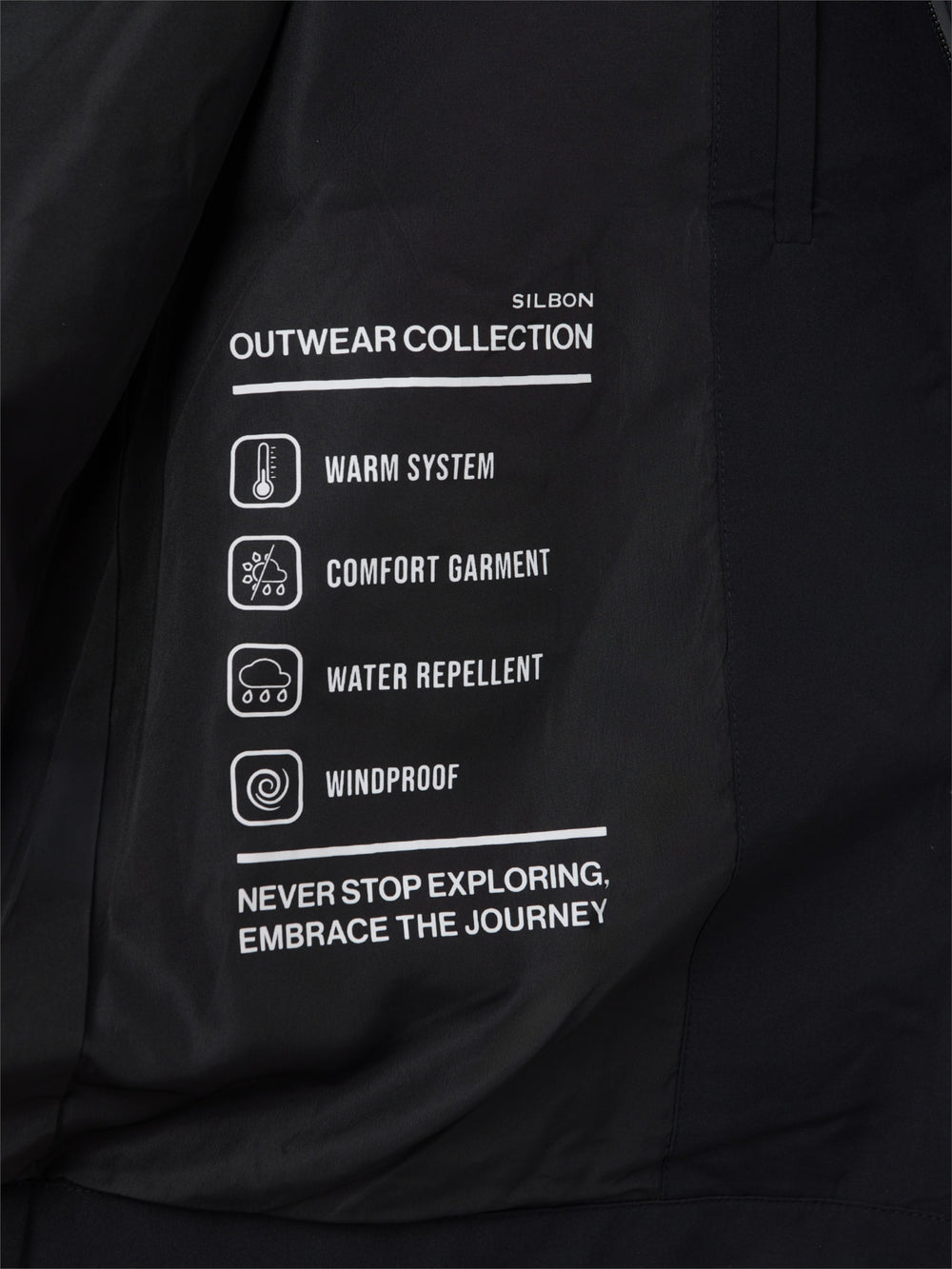 Coupe-vent noir foncé